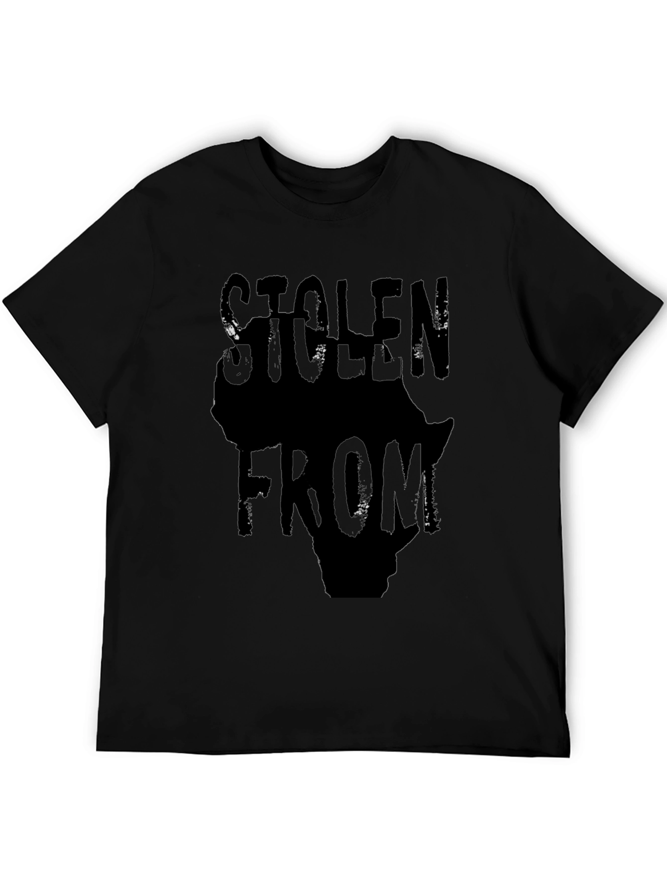 Stolen From Africa Graphic Print Mens T-Shirt