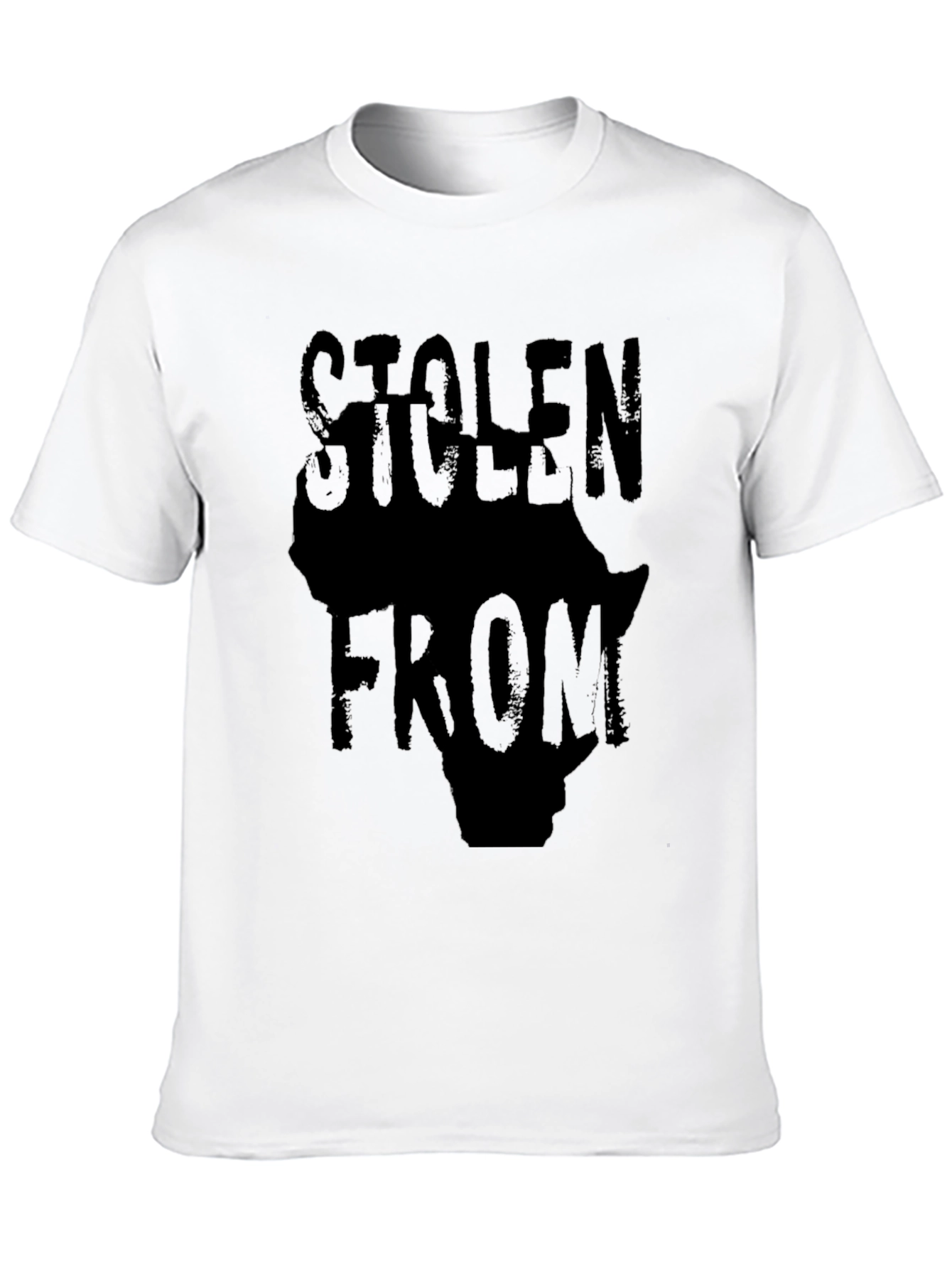Stolen From Africa Graphic Print Mens T-Shirt