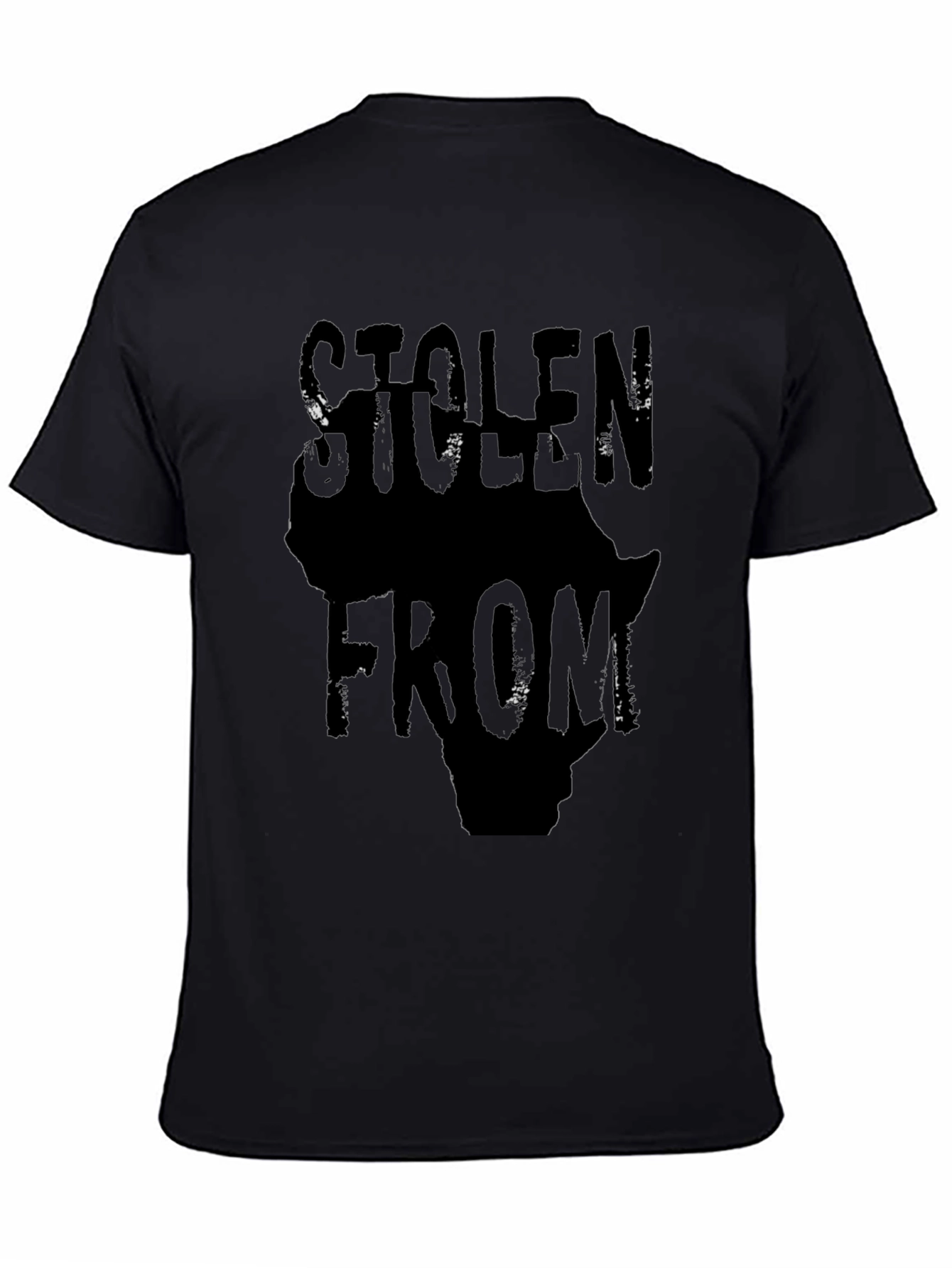 Stolen From Africa Graphic Print Mens T-Shirt