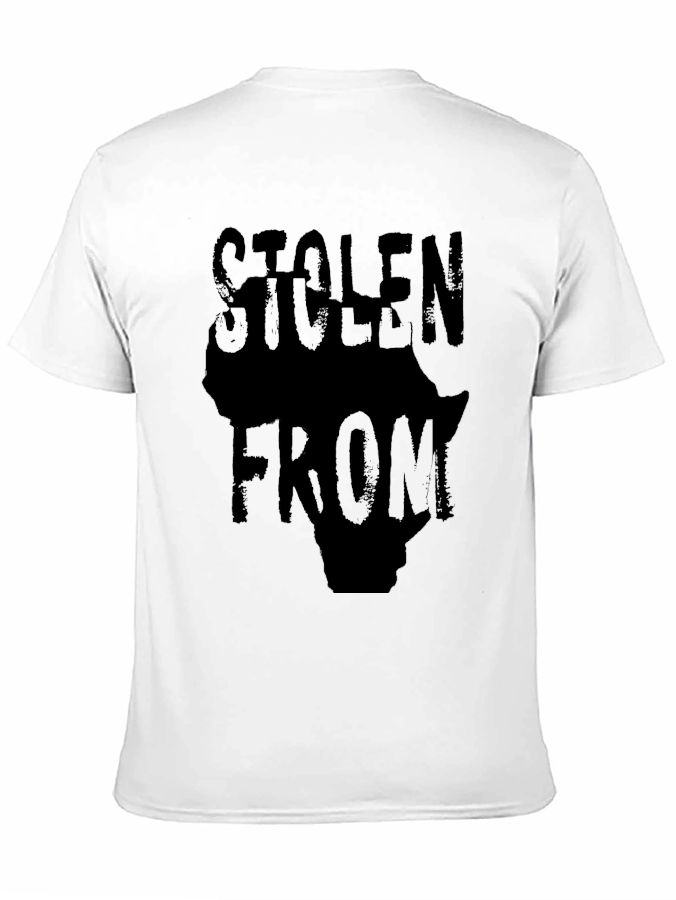 Stolen From Africa Graphic Print Mens T-Shirt