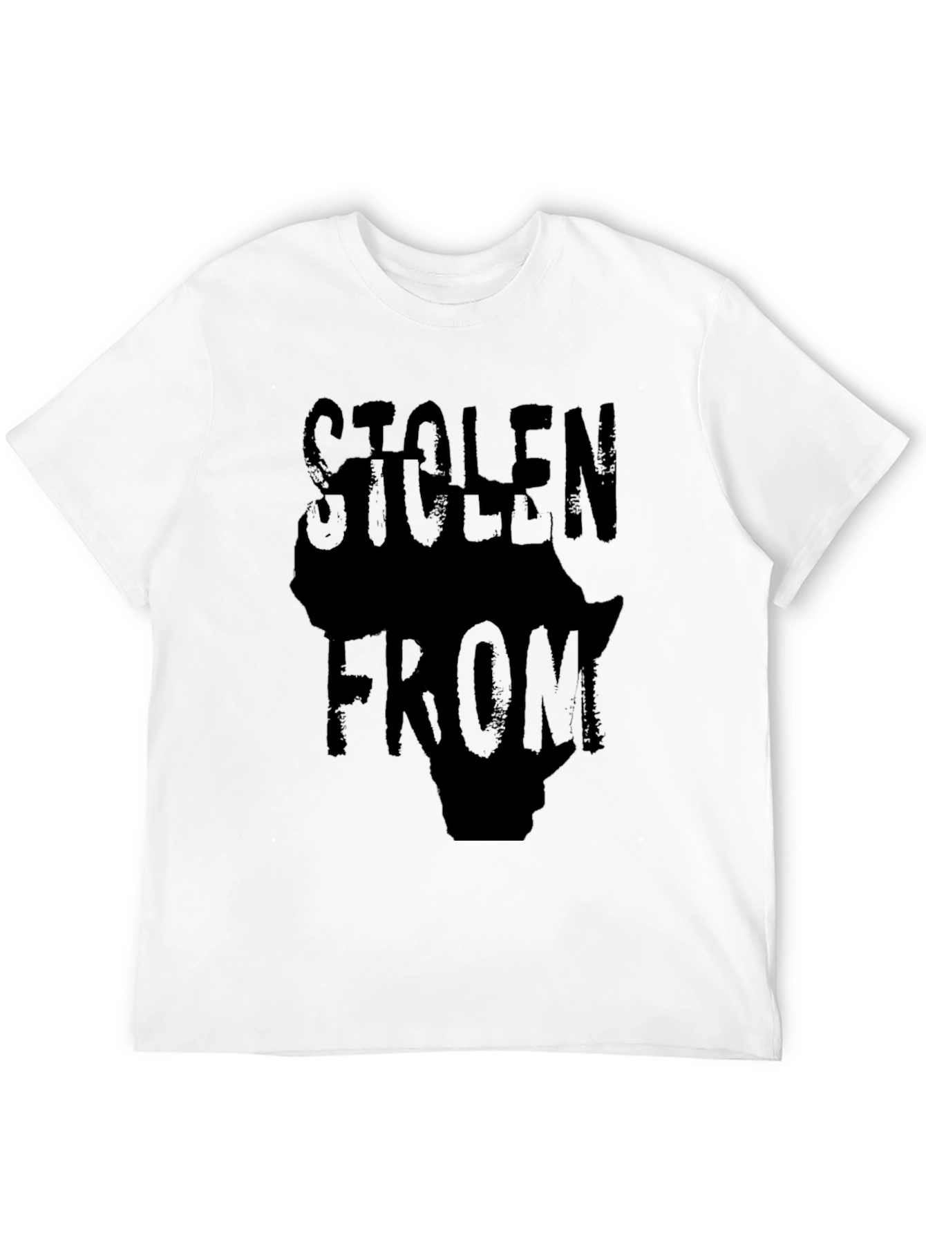 Stolen From Africa Graphic Print Mens T-Shirt