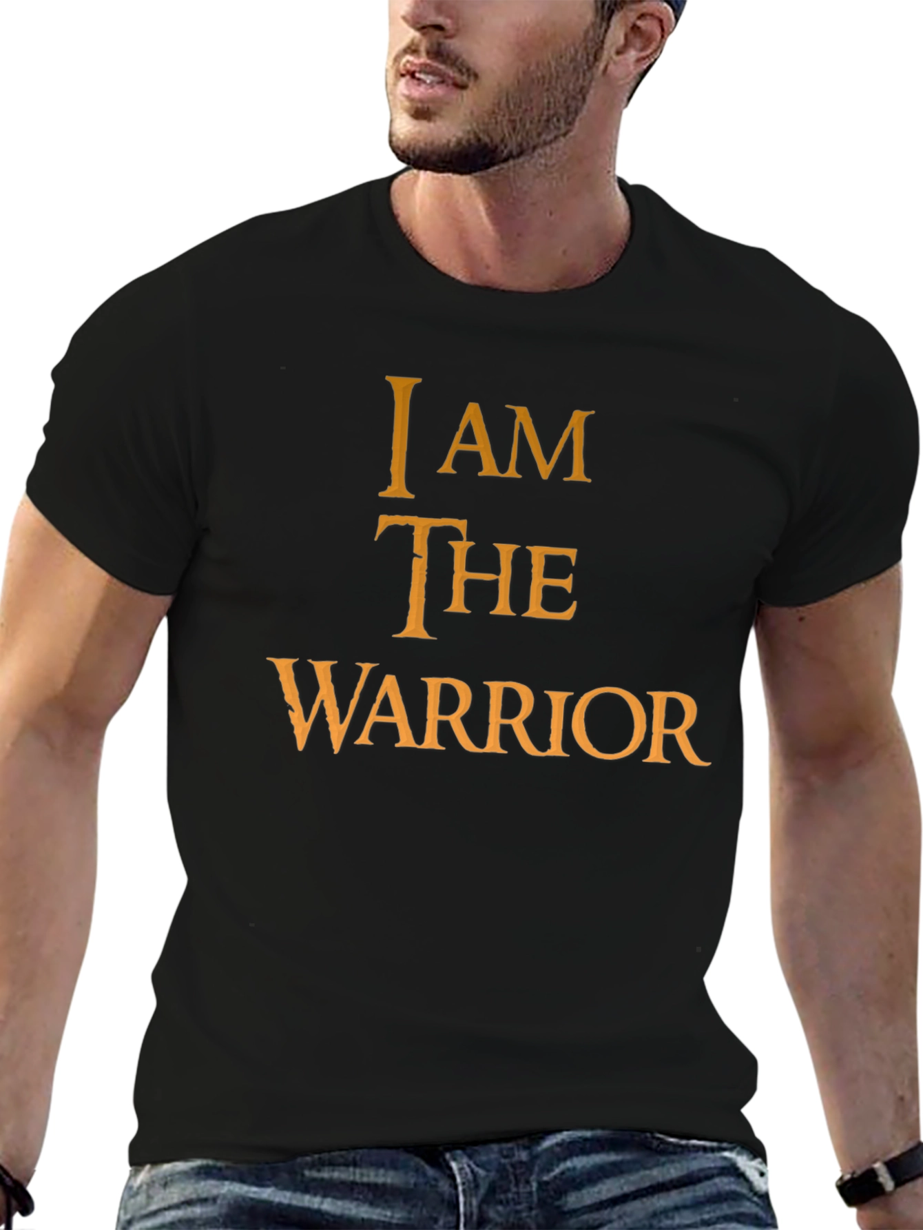 I Am The Warrior Black T-Shirt