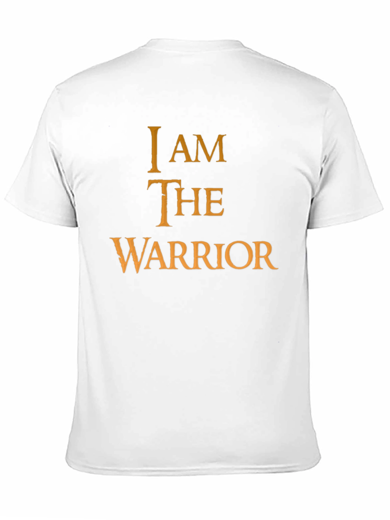 I Am The Warrior Black T-Shirt