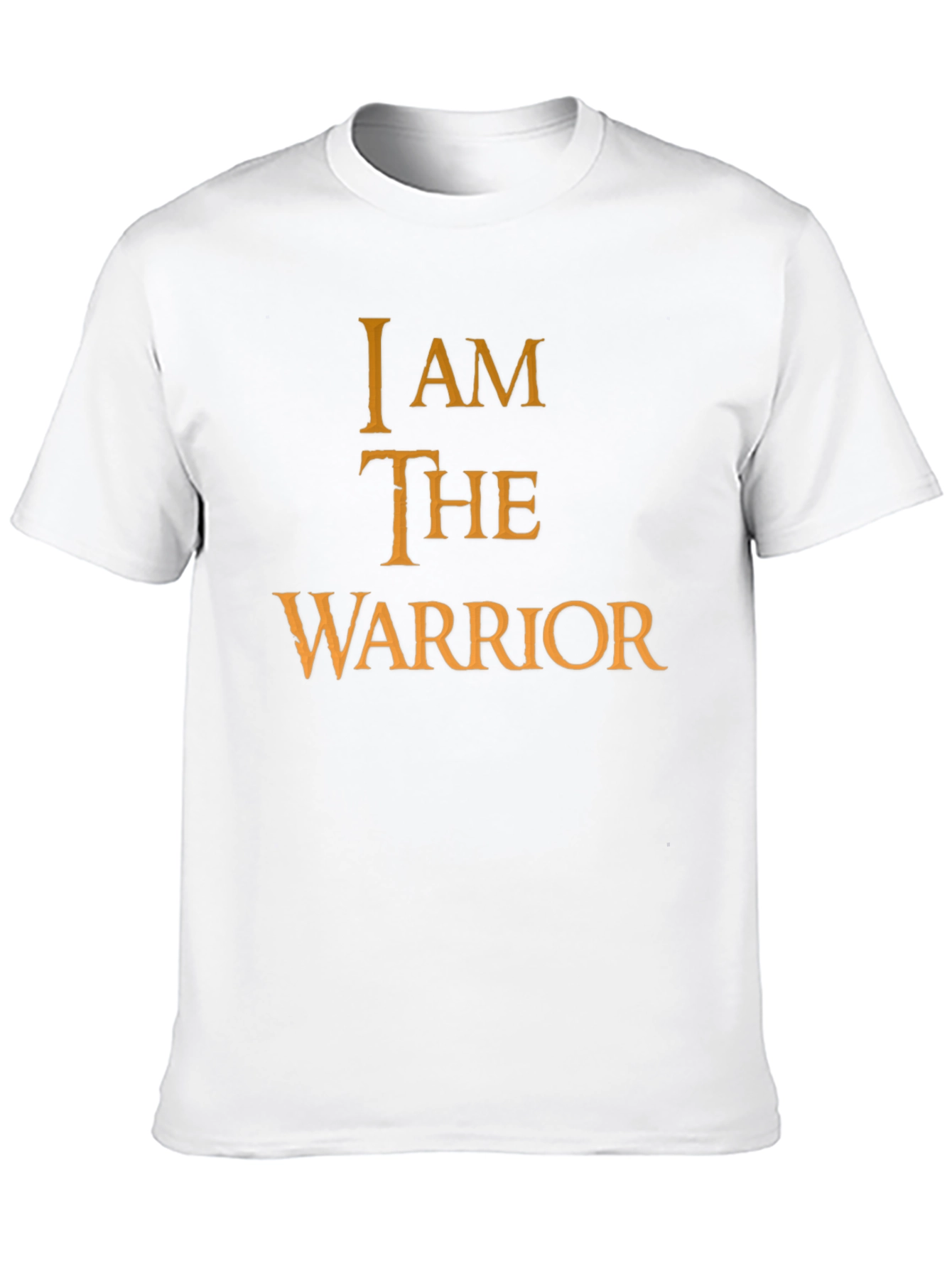 I Am The Warrior Black T-Shirt