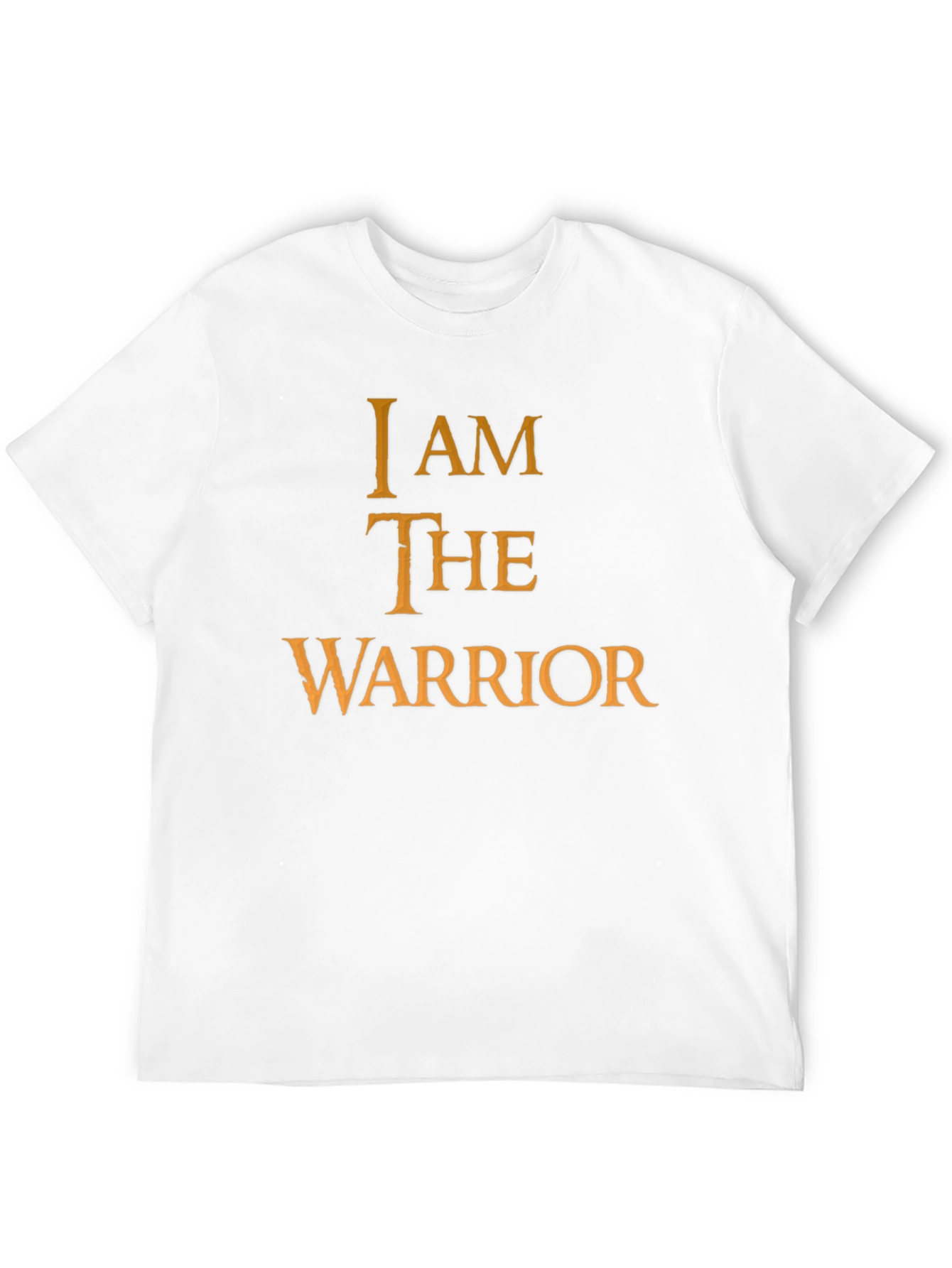 I Am The Warrior Black T-Shirt