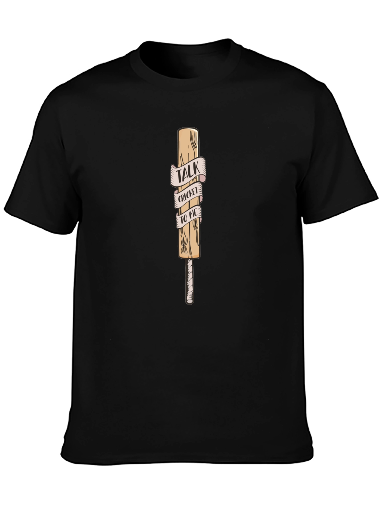 Cricket Talk Graphic Tee - Sporty Casual Shirt