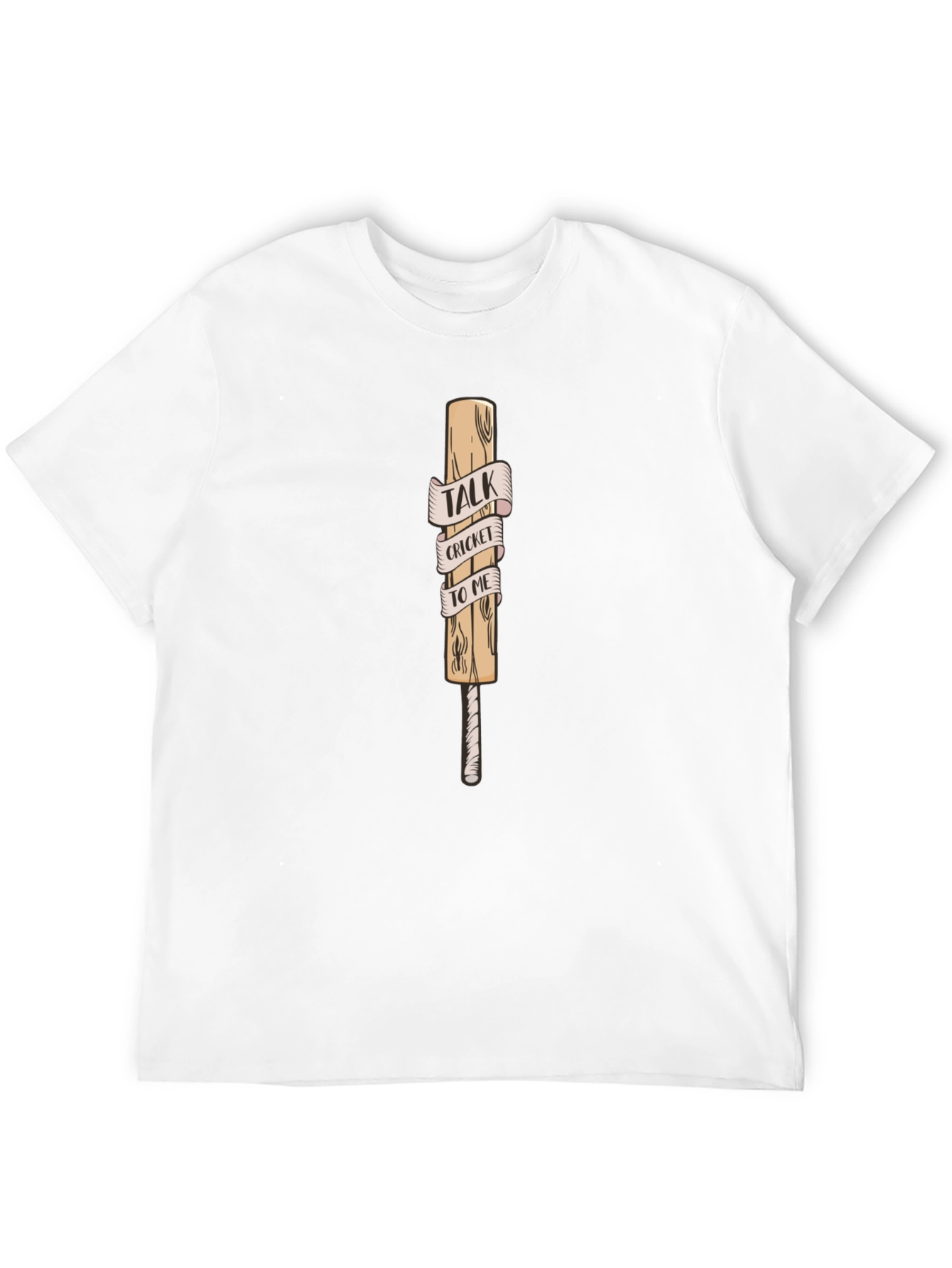 Cricket Talk Graphic Tee - Sporty Casual Shirt