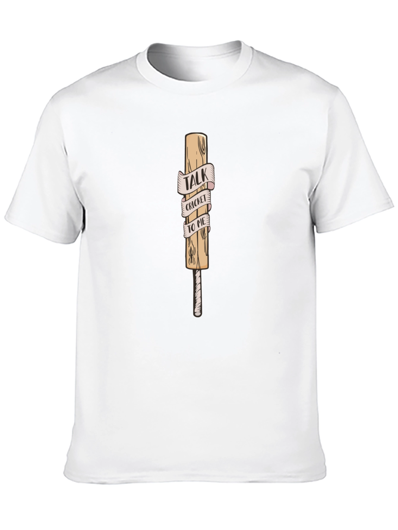 Cricket Talk Graphic Tee - Sporty Casual Shirt
