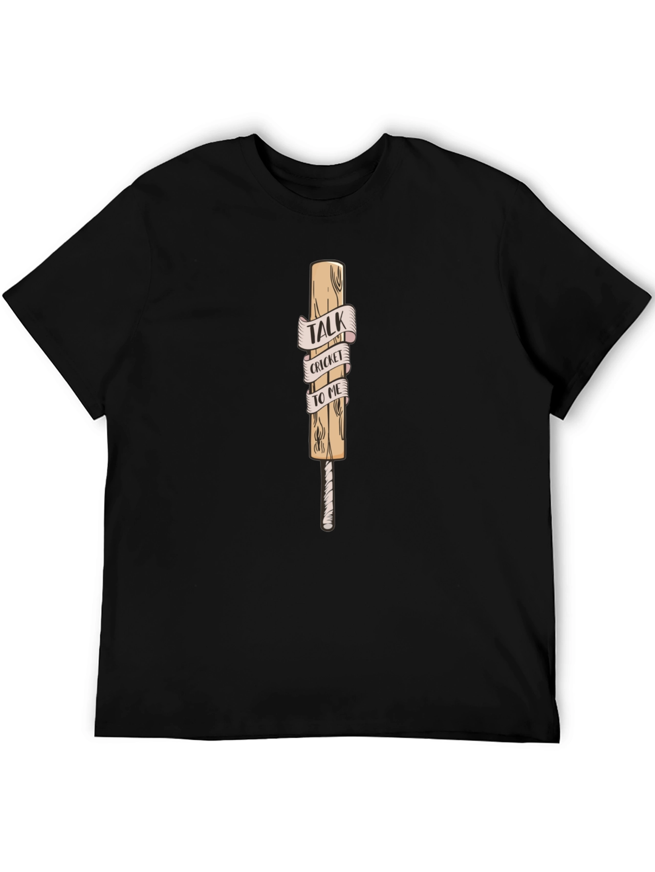Cricket Talk Graphic Tee - Sporty Casual Shirt