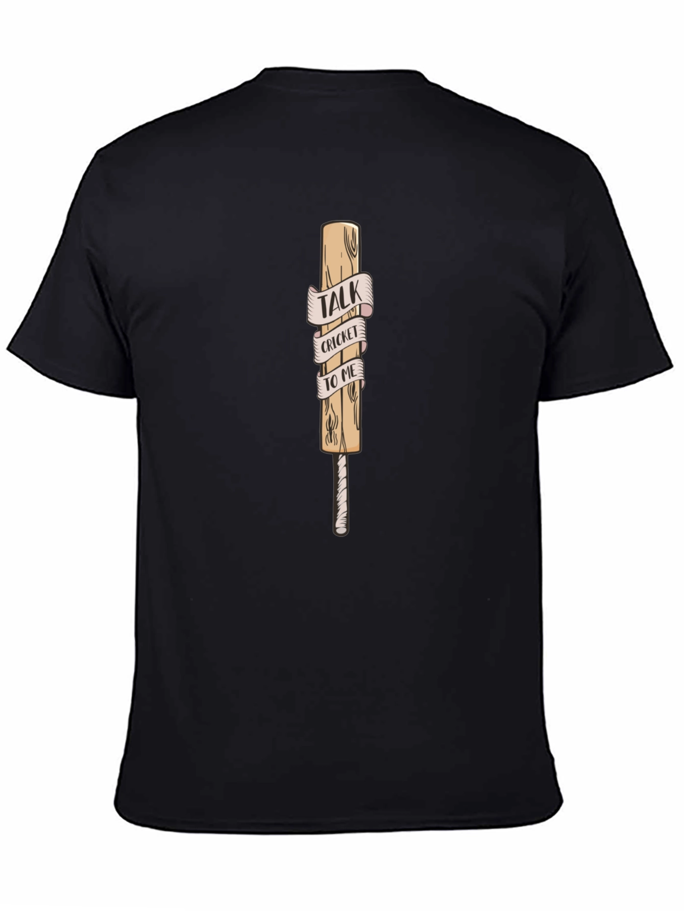 Cricket Talk Graphic Tee - Sporty Casual Shirt
