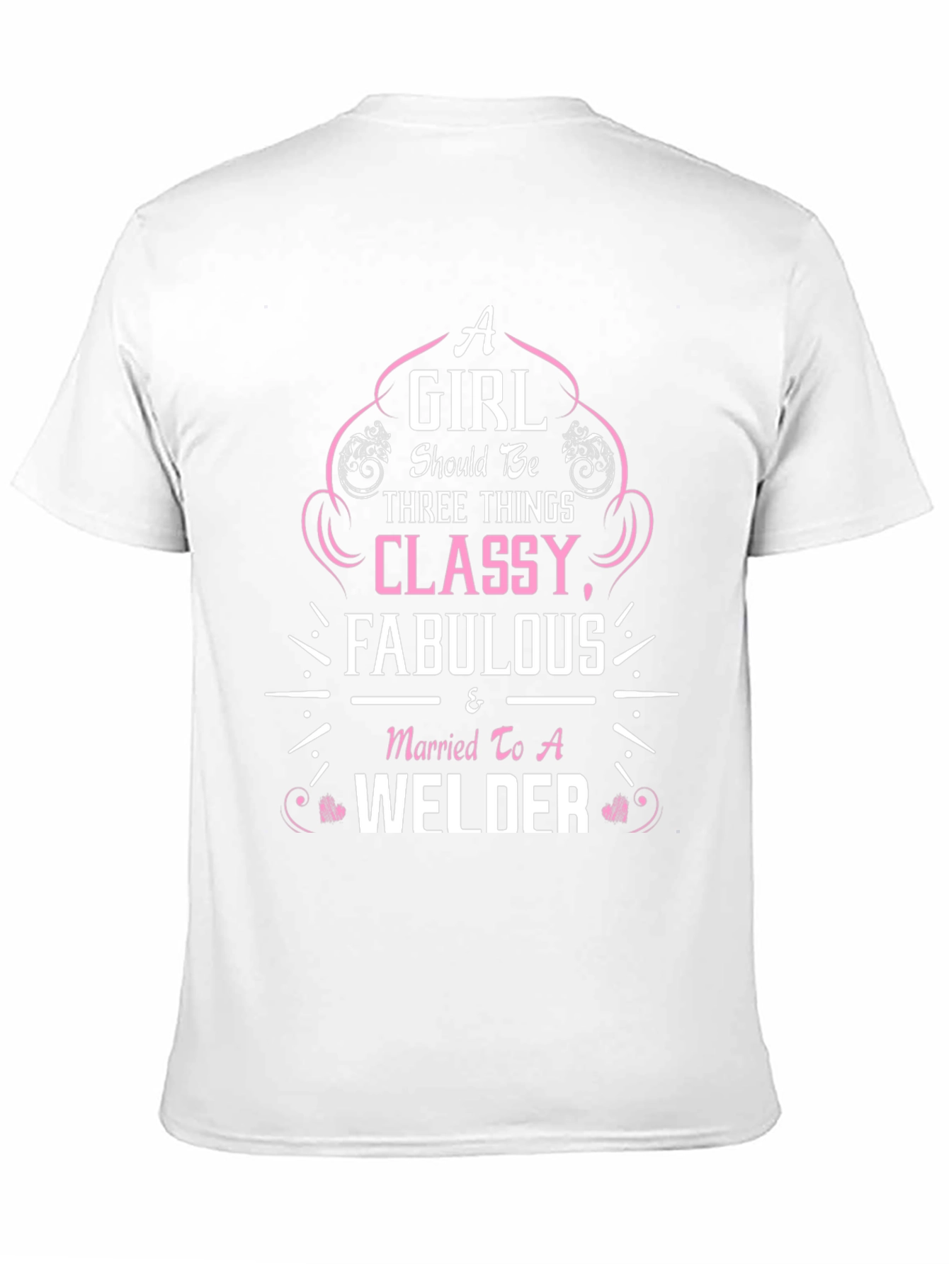 Classy Welder Wife T-Shirt - Black