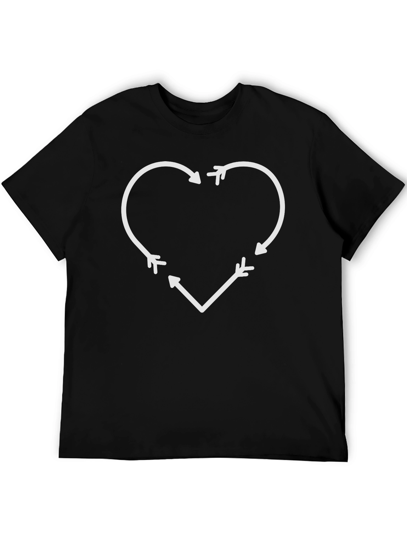 Heart Arrow T-Shirt - Unique Design