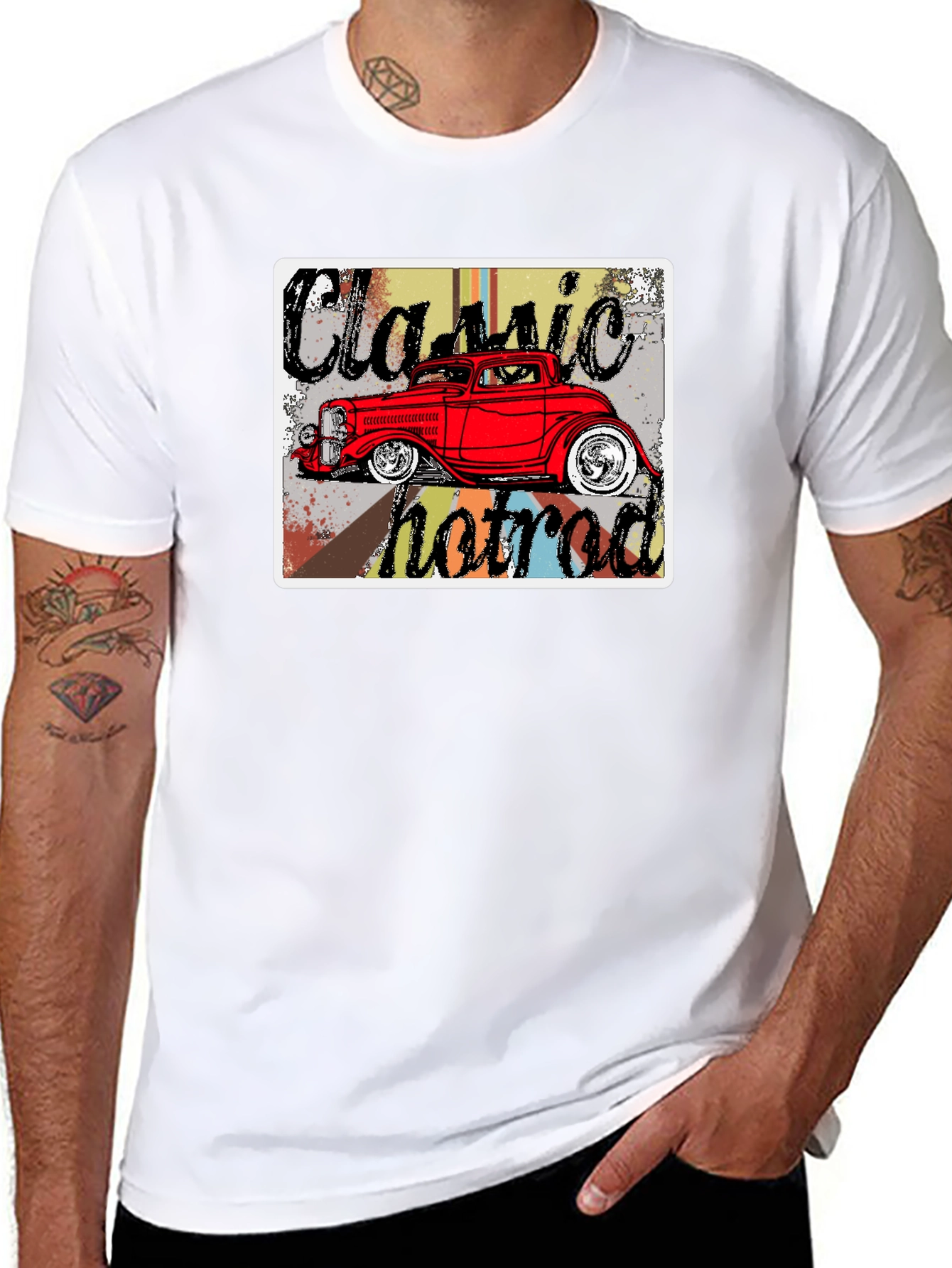 Classic Hotrod T-Shirt - Retro Car Design