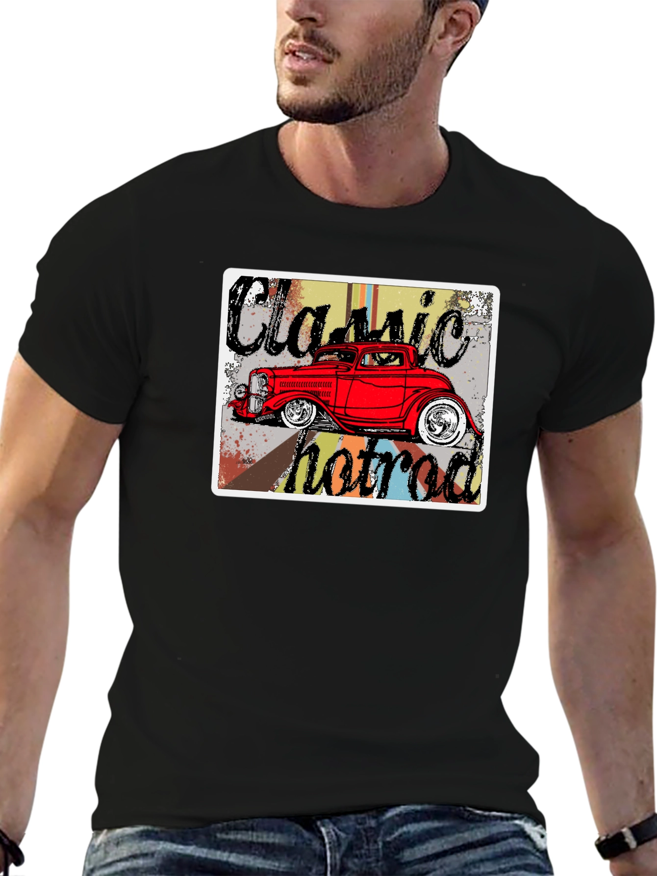 Classic Hotrod T-Shirt - Retro Car Design
