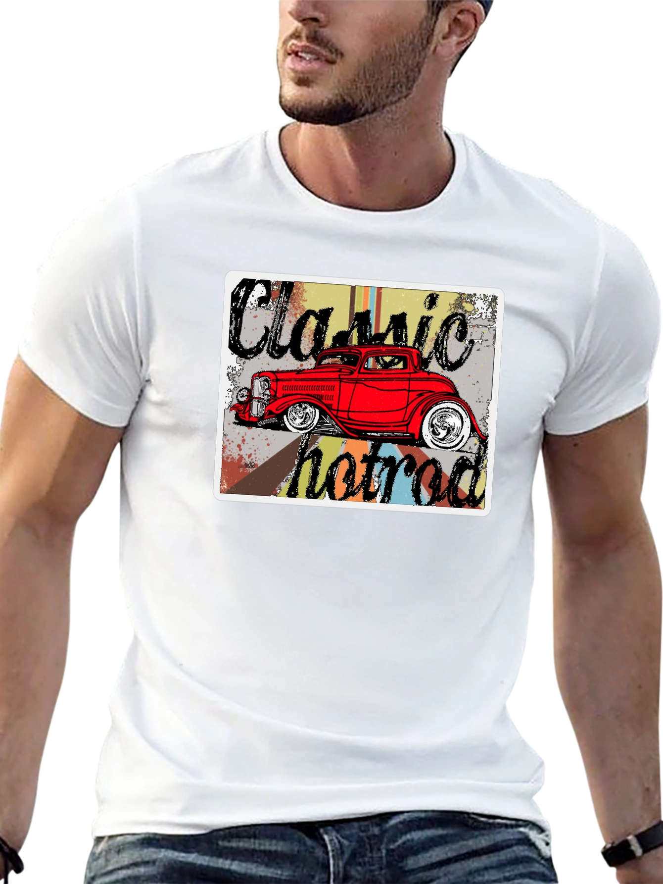 Classic Hotrod T-Shirt - Retro Car Design