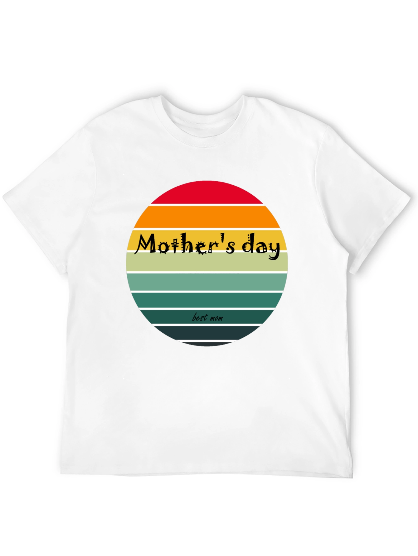 Mothers Day T-Shirt - Best Mom Retro Style