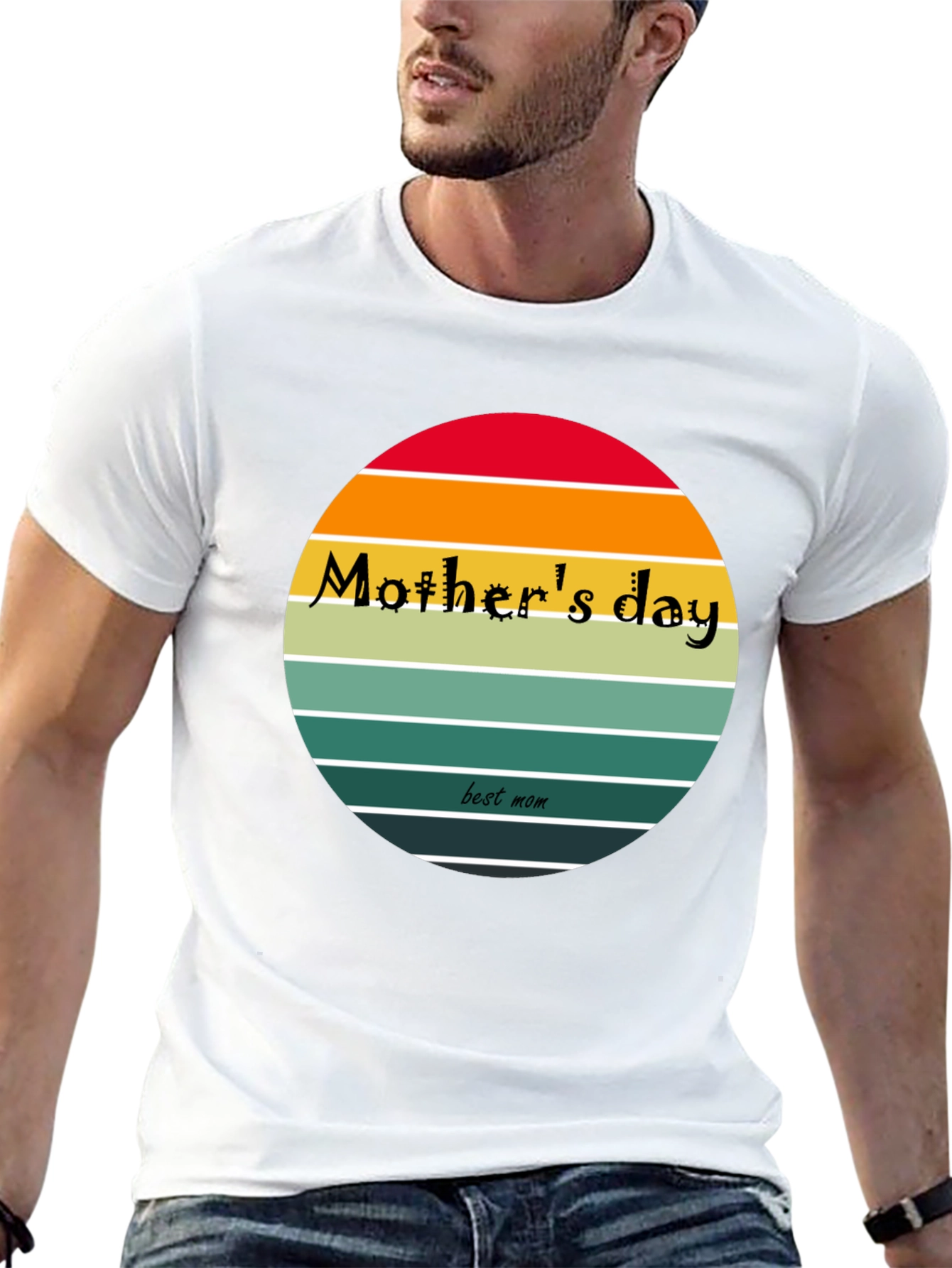 Mothers Day T-Shirt - Best Mom Retro Style