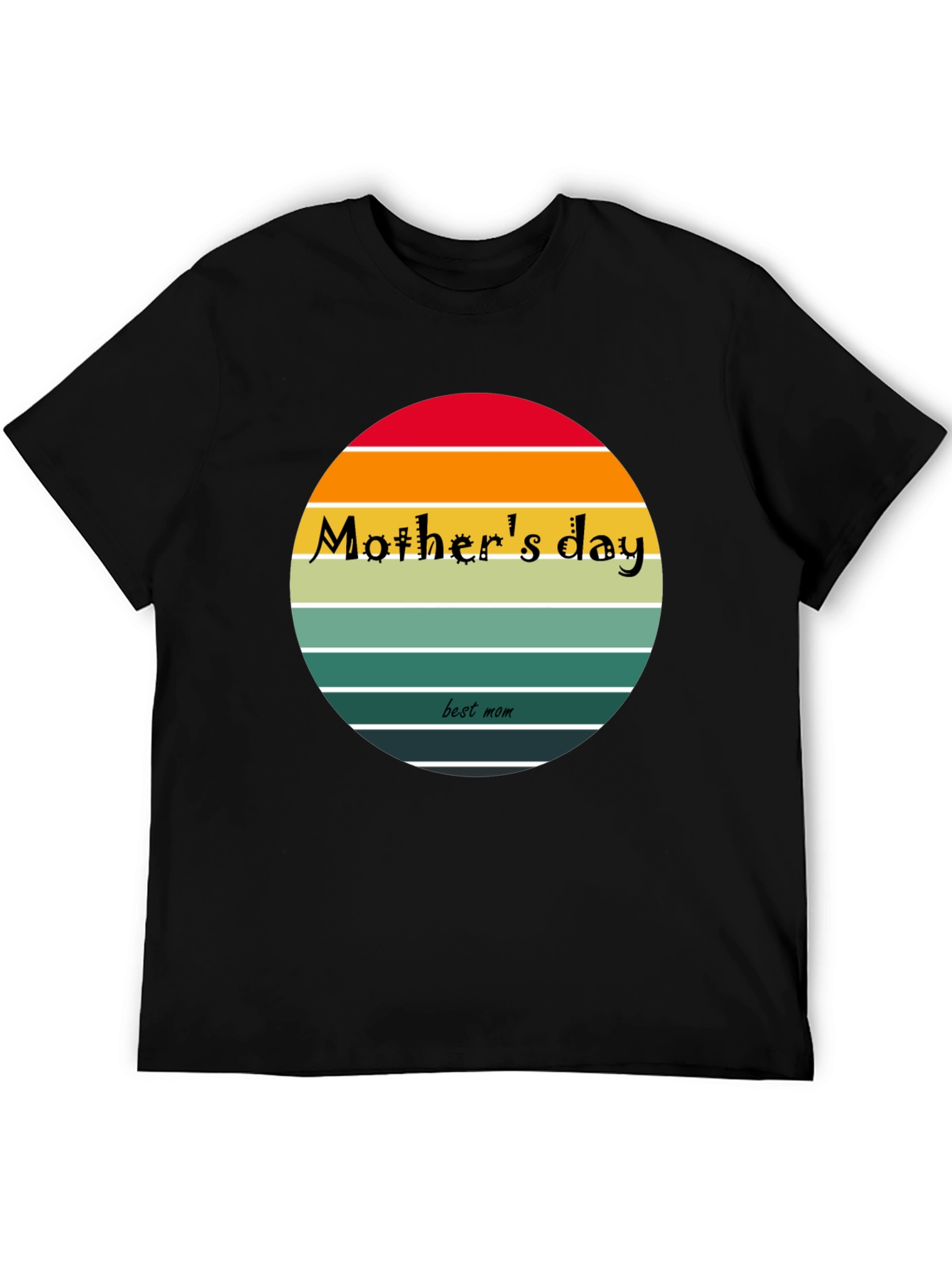 Mothers Day T-Shirt - Best Mom Retro Style
