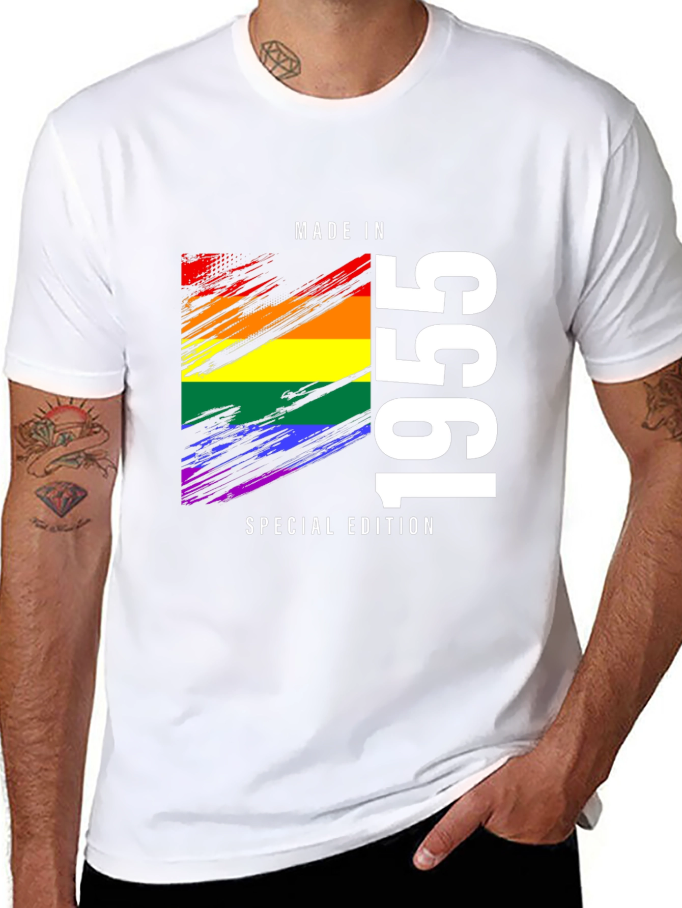 Made in 1955 Special Edition LGBT Pride T-Shirt