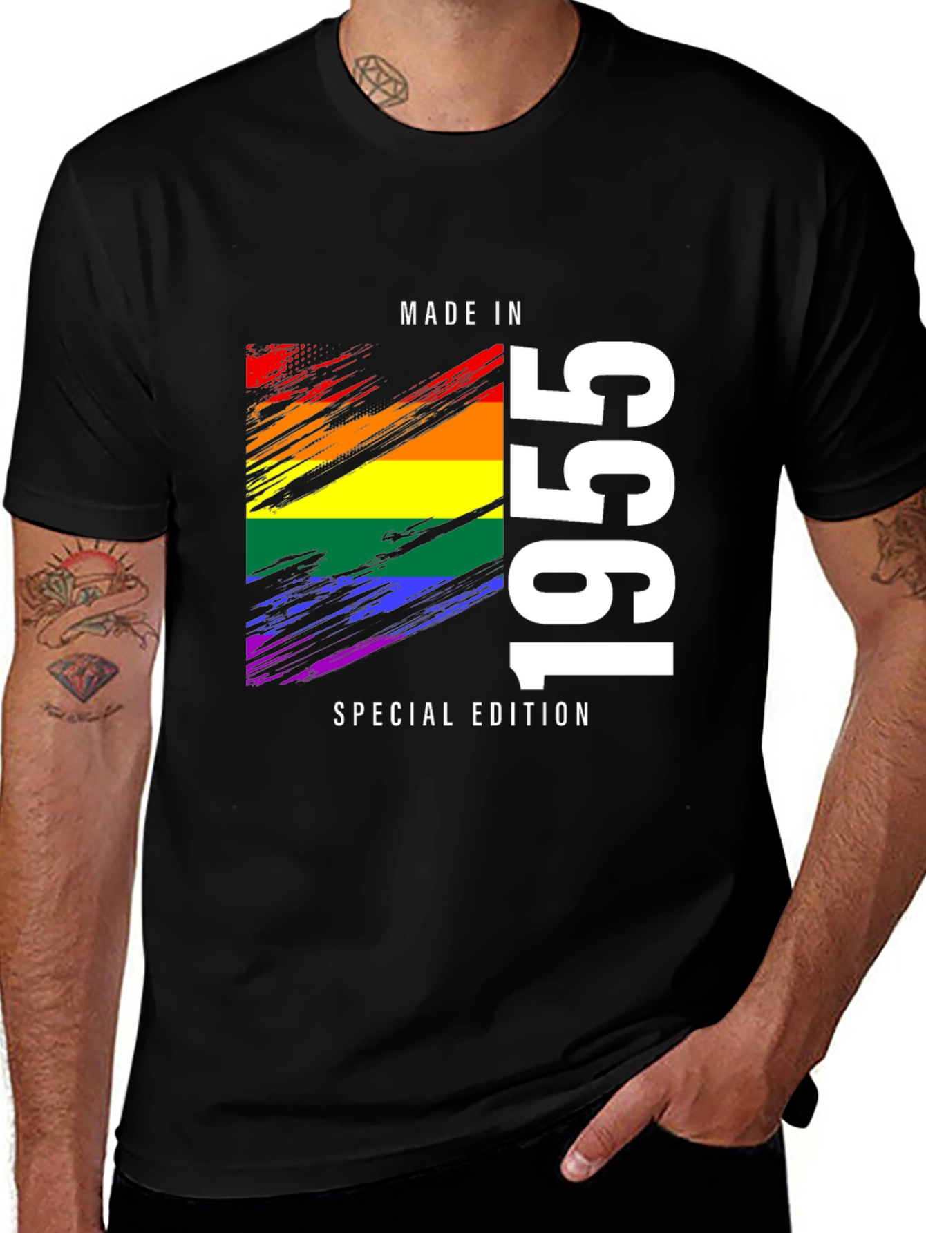Made in 1955 Special Edition LGBT Pride T-Shirt