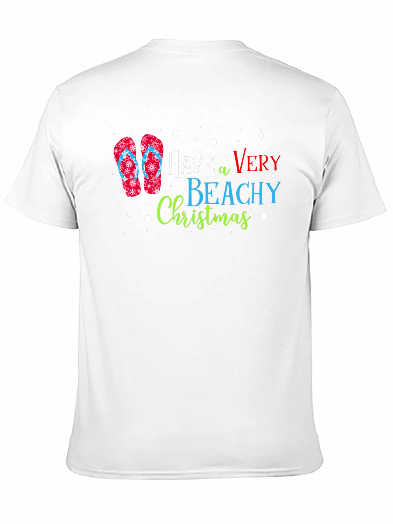 Beachy Christmas Graphic T-Shirt