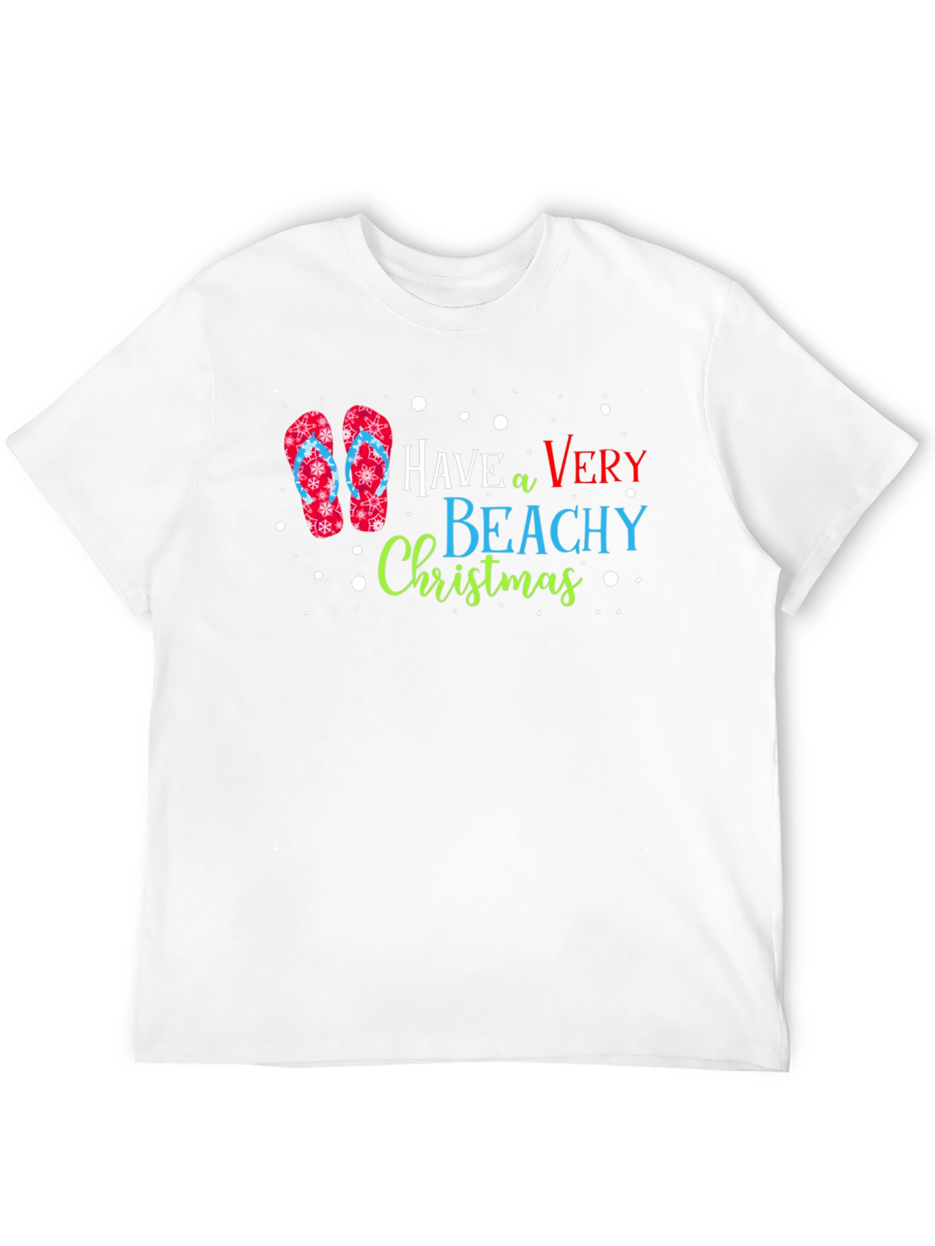 Beachy Christmas Graphic T-Shirt