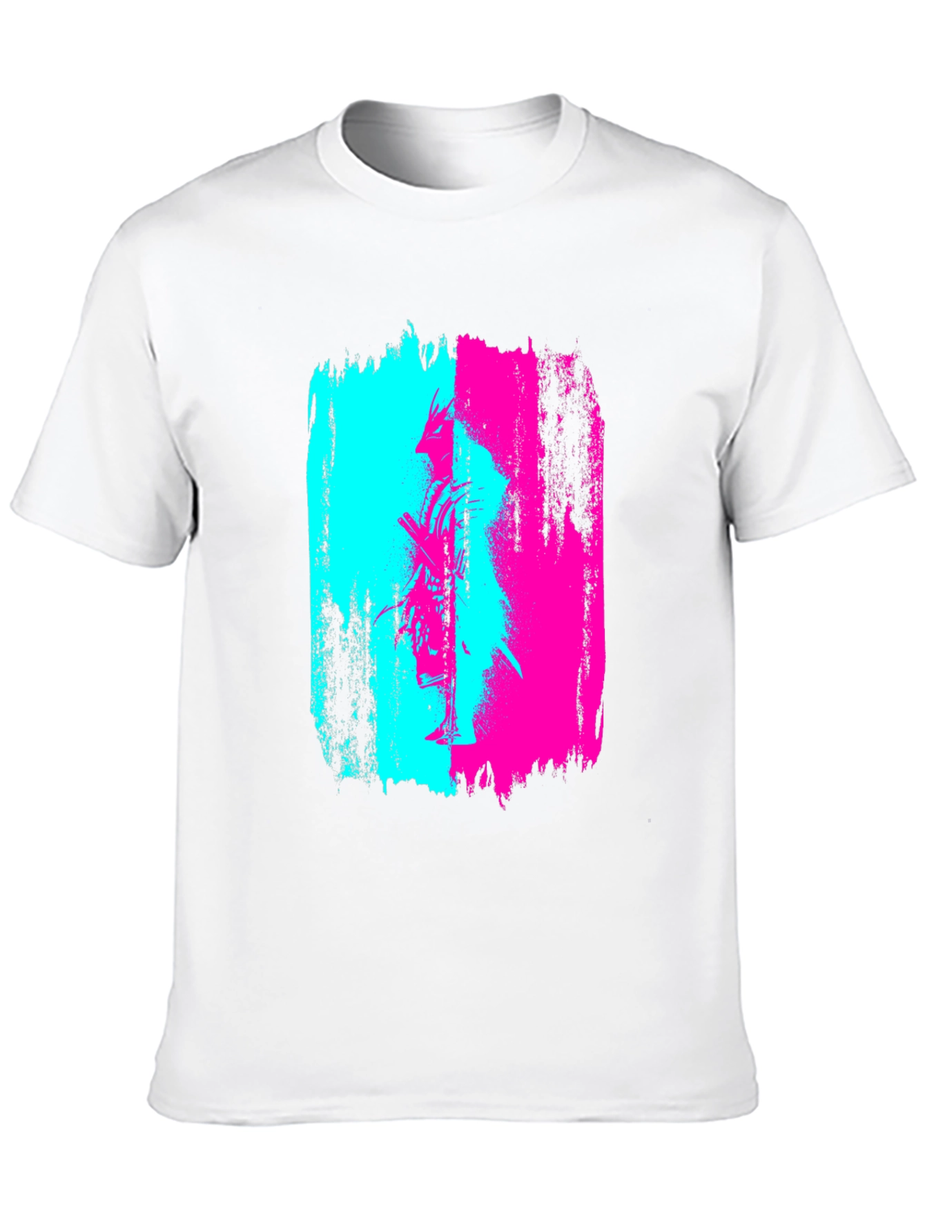 Cyberpunk Samurai Graphic T-Shirt