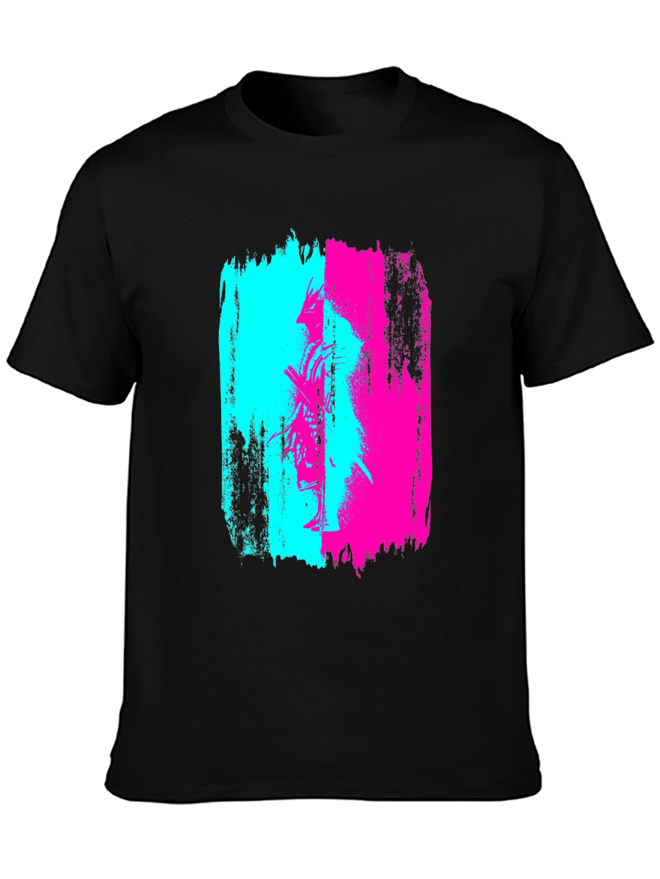 Cyberpunk Samurai Graphic T-Shirt