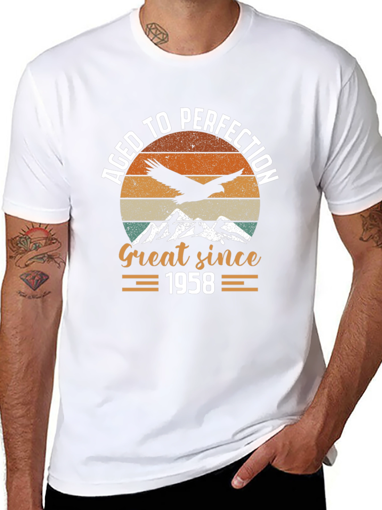 Aged To Perfection 1958 Graphic T-Shirt