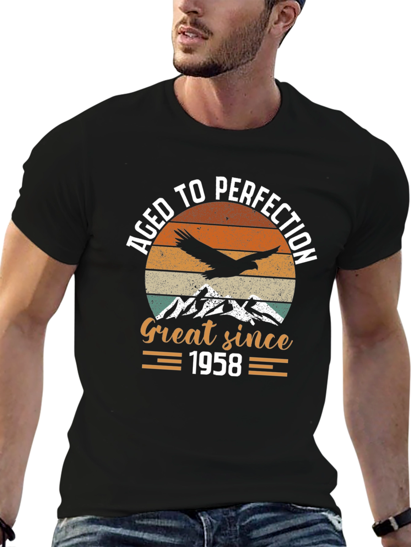 Aged To Perfection 1958 Graphic T-Shirt