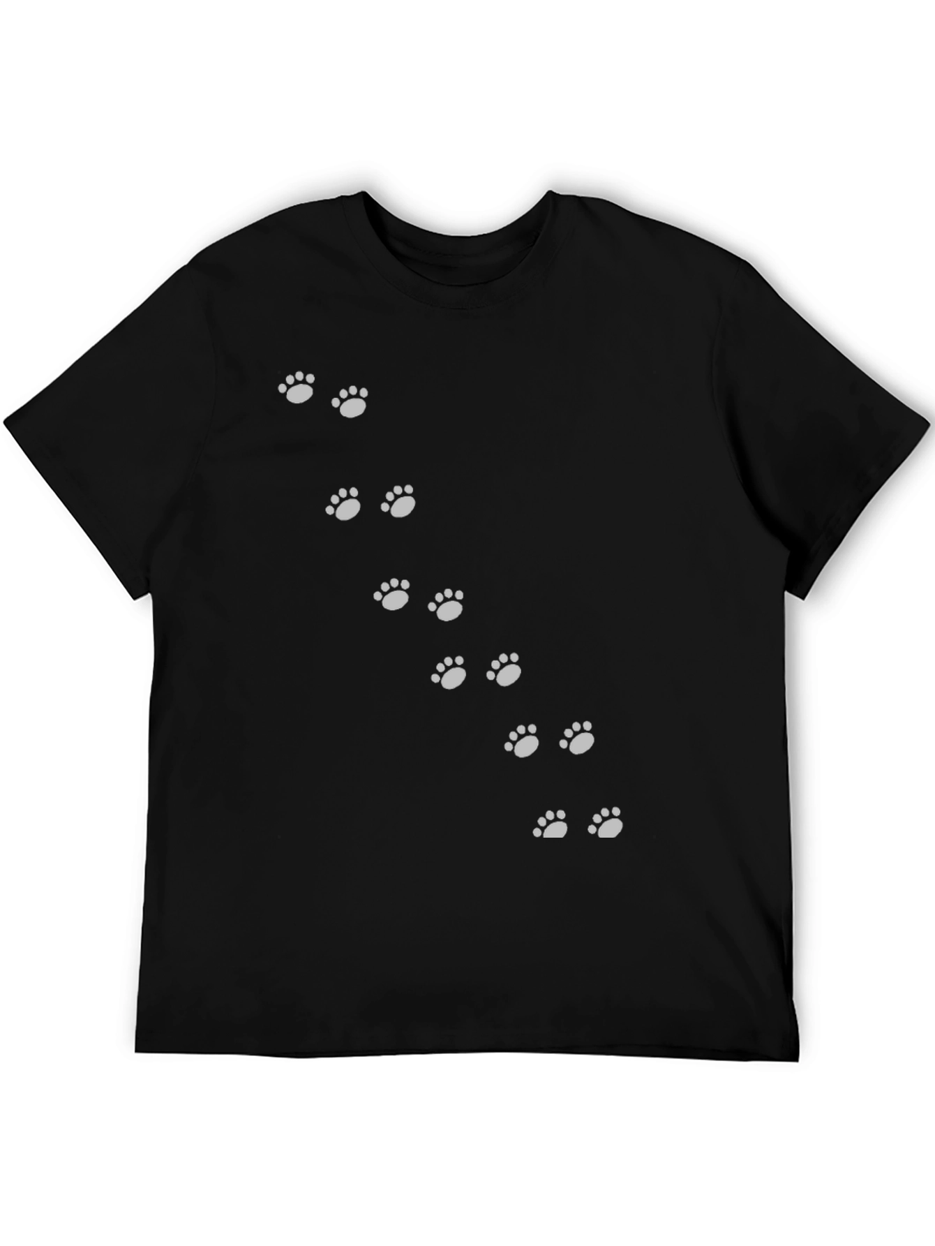 Paw Print T-Shirt - Cute Animal Lover Tee