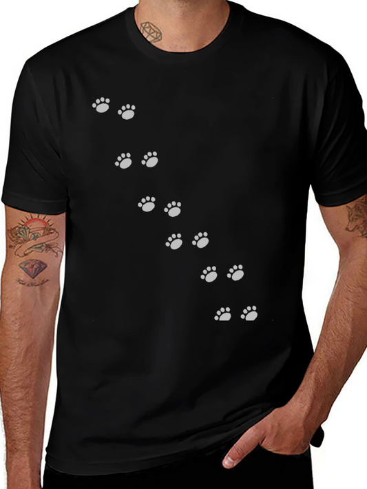 Paw Print T-Shirt - Cute Animal Lover Tee