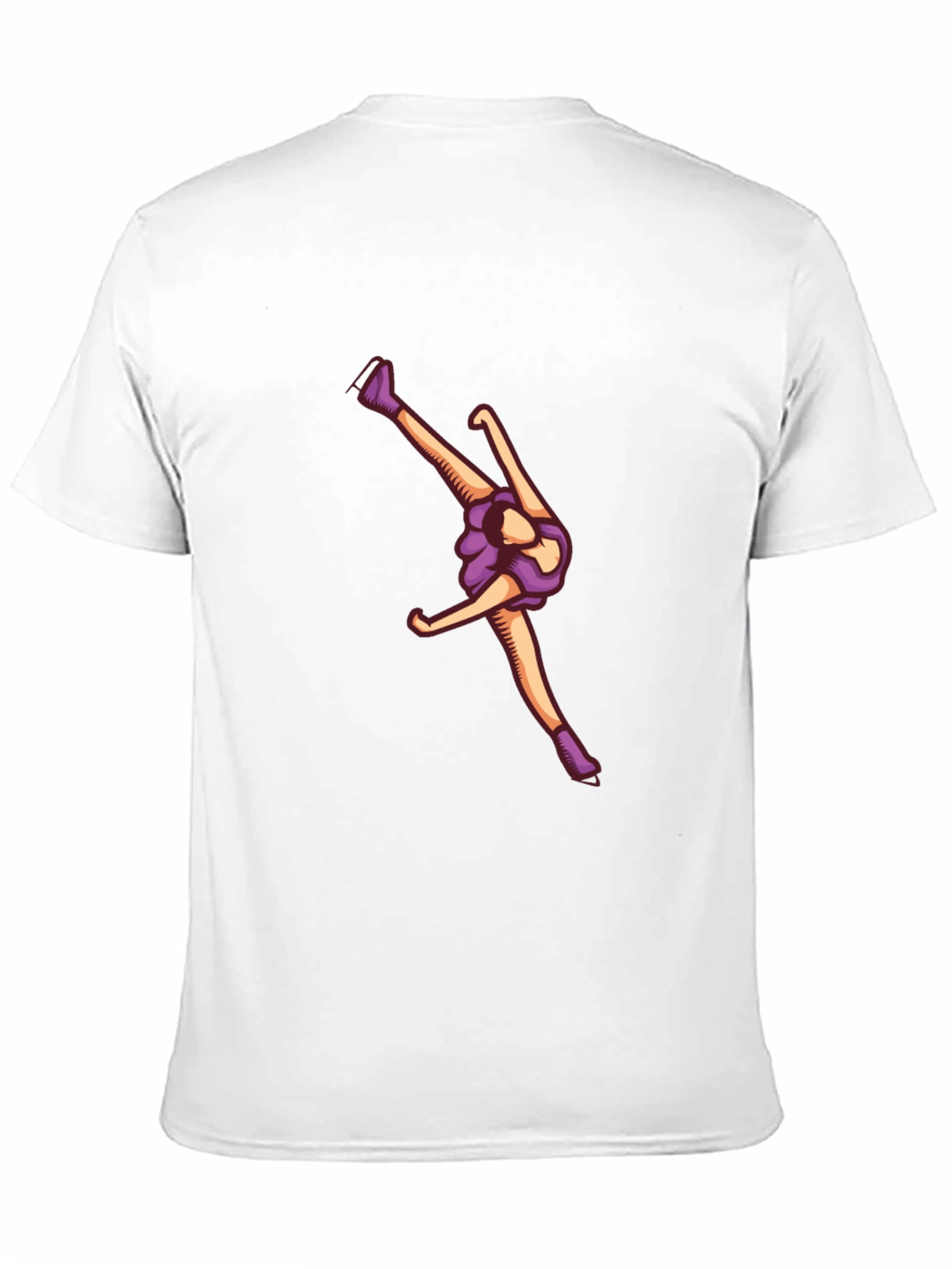 Figure Skating Graphic T-Shirt - Black