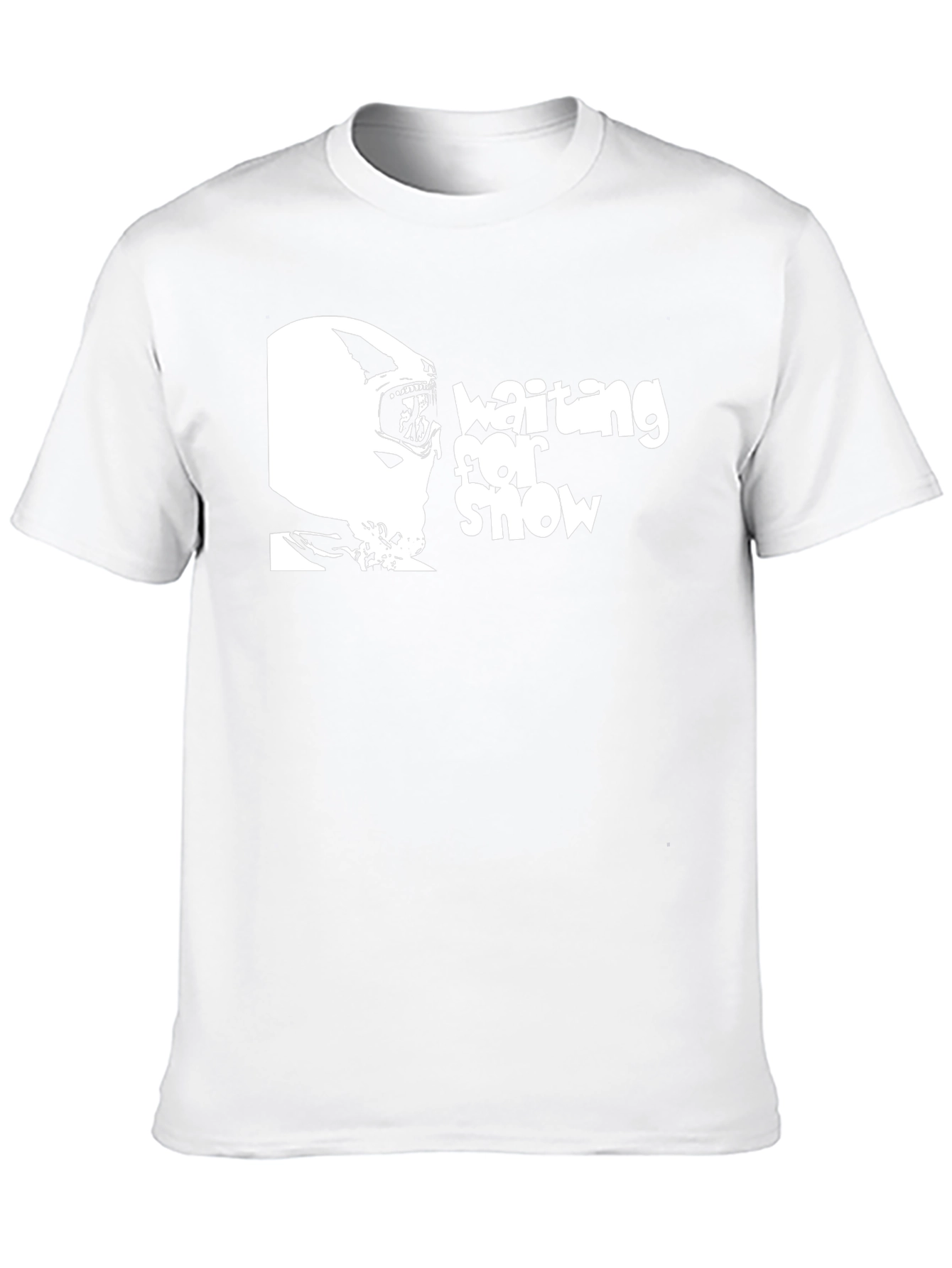 Waiting for Snow Black T-Shirt