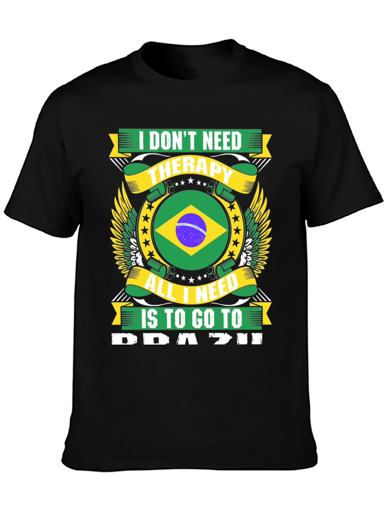 Brazil Therapy Graphic T-Shirt