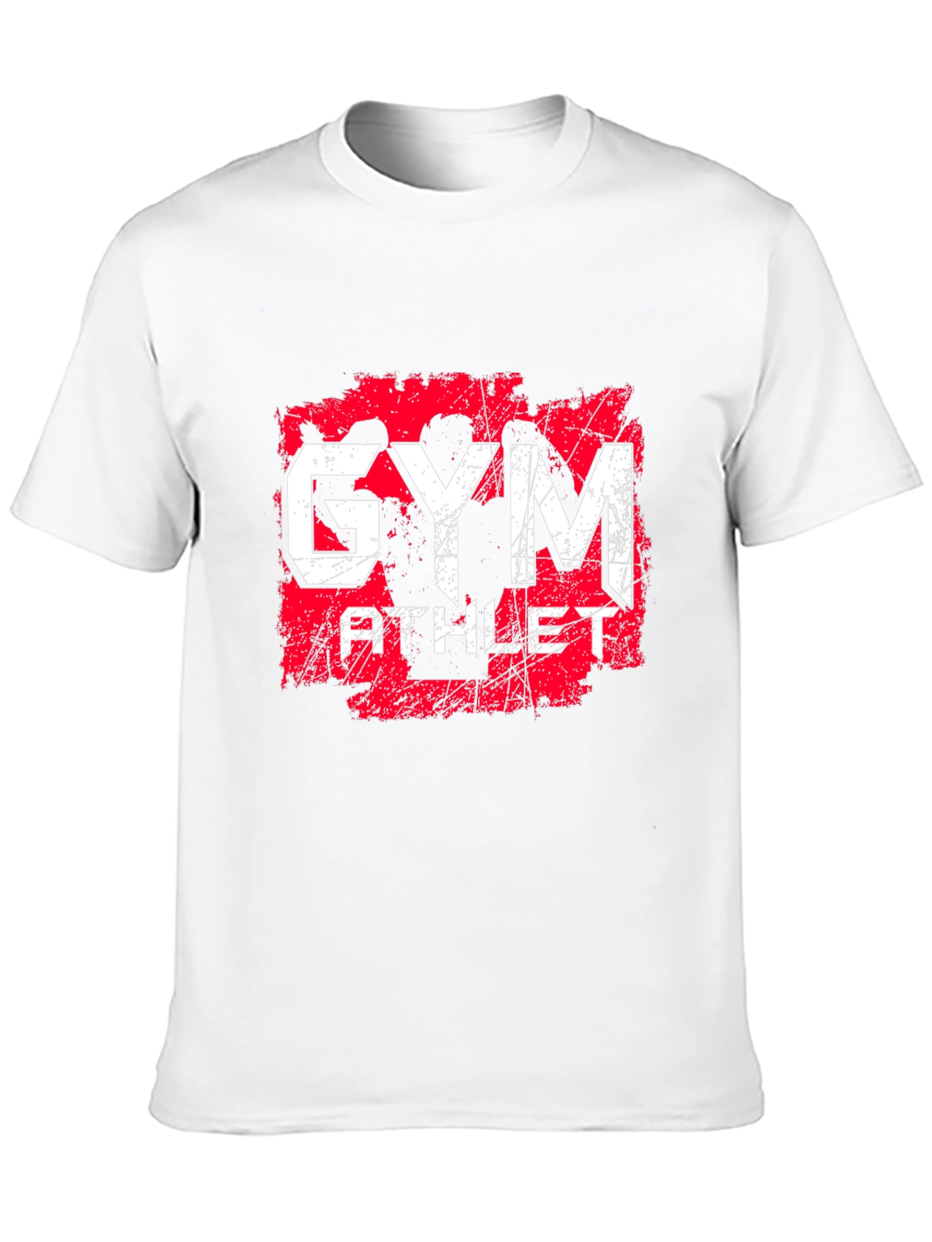 Gym Athlete Graphic Tee - Black