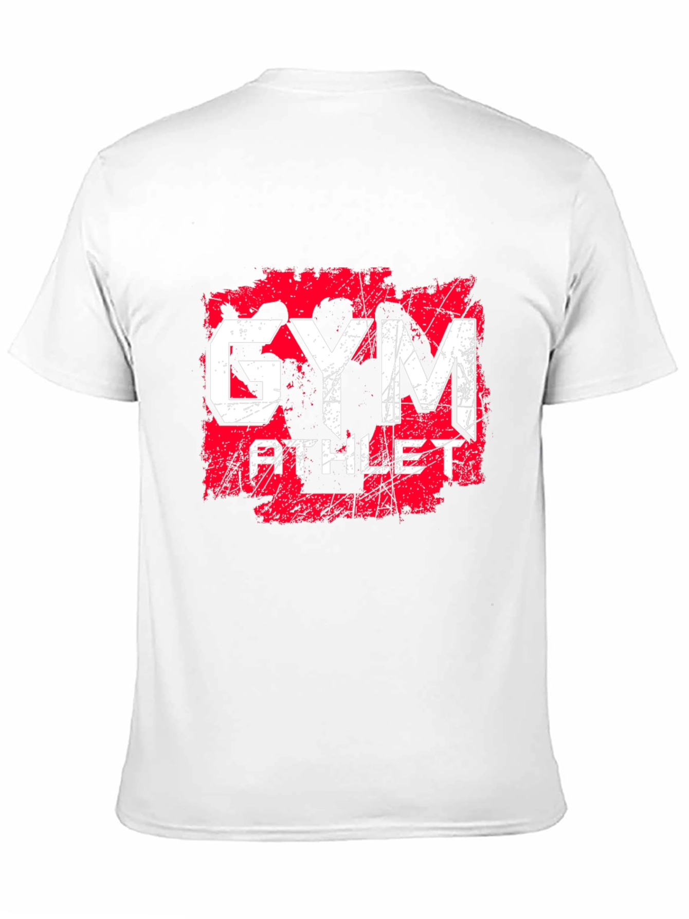 Gym Athlete Graphic Tee - Black