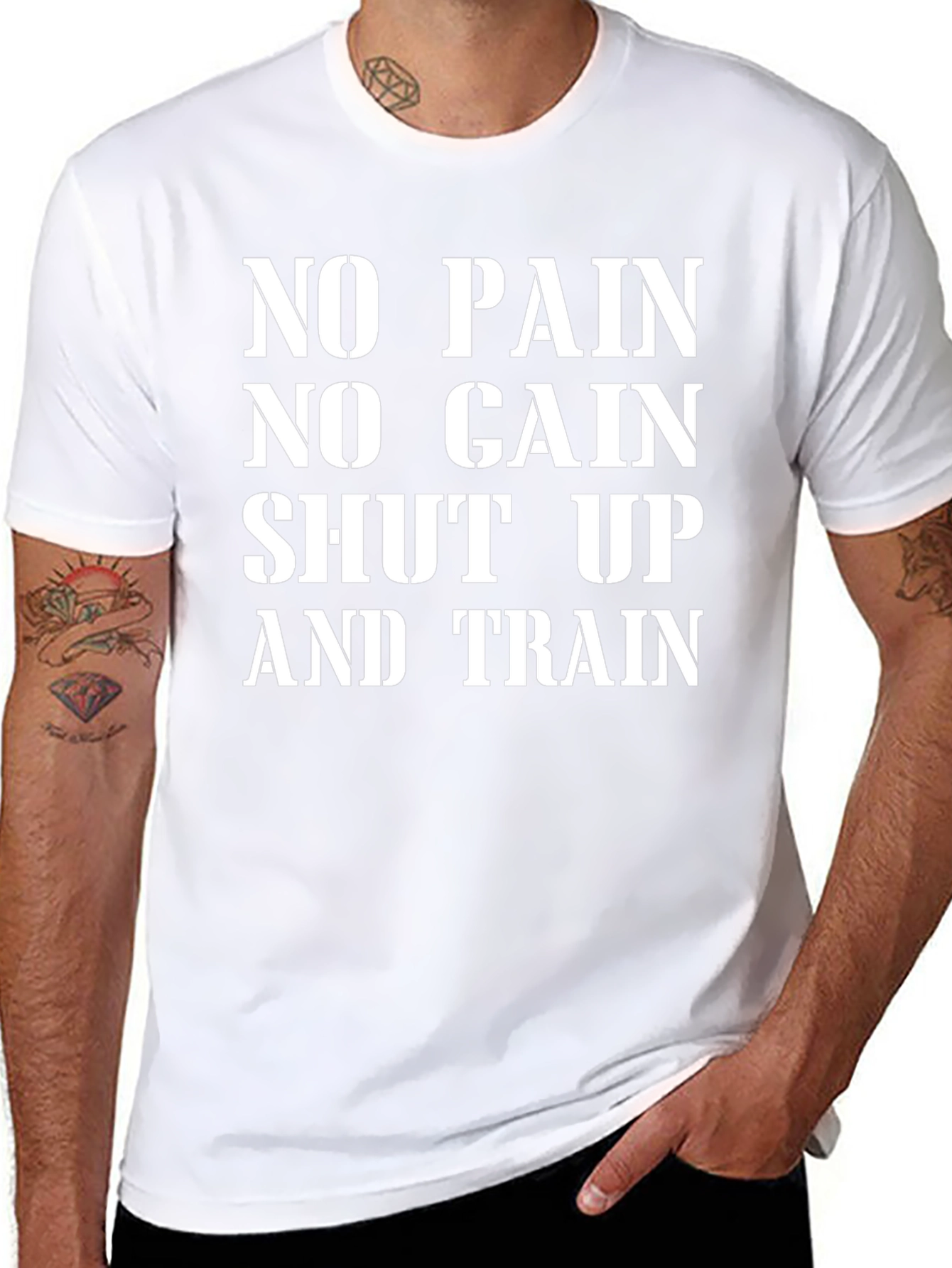 No Pain No Gain Mens T-Shirt
