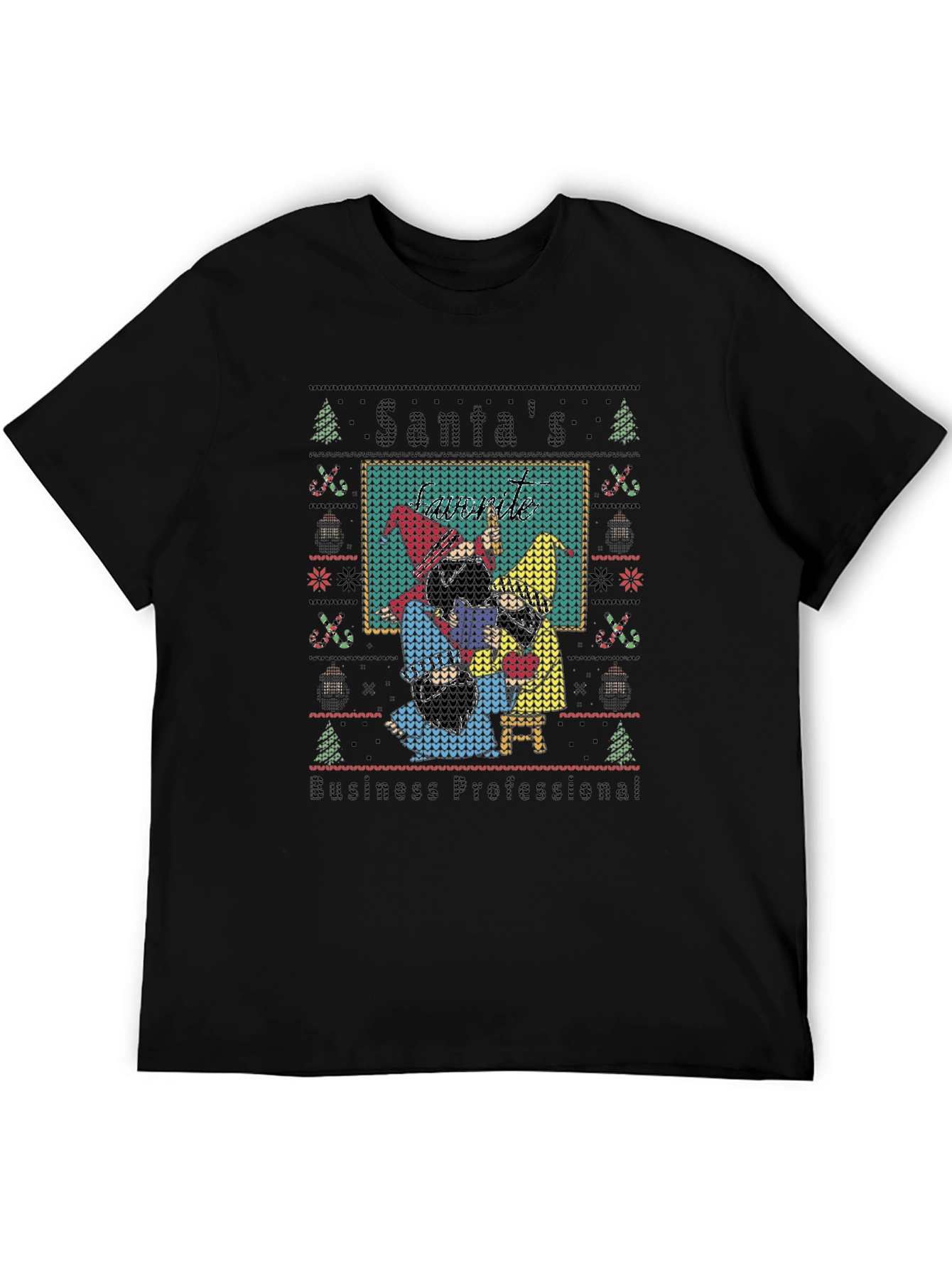 Santas Business Professional Graphic Tee