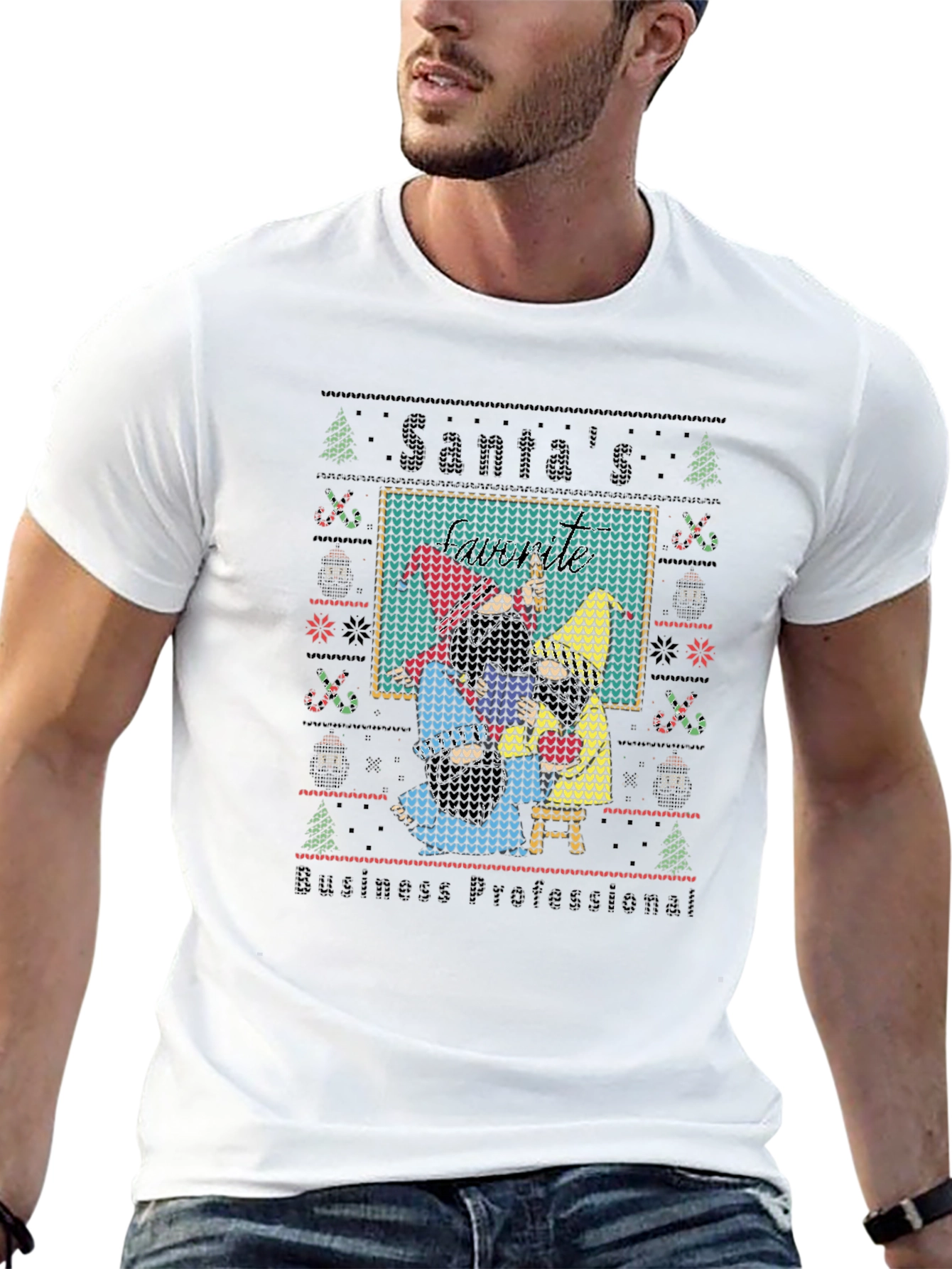 Santas Business Professional Graphic Tee