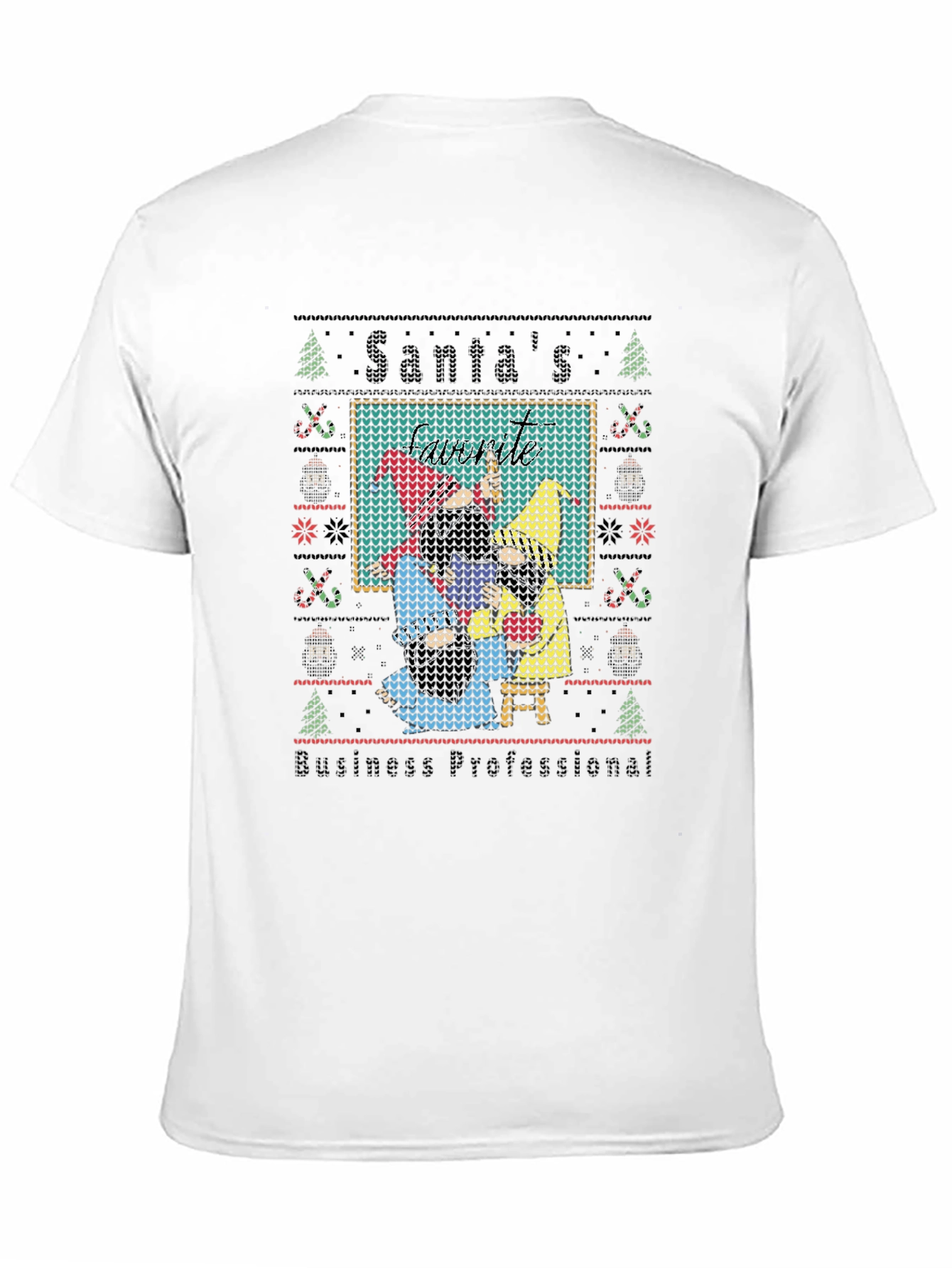 Santas Business Professional Graphic Tee