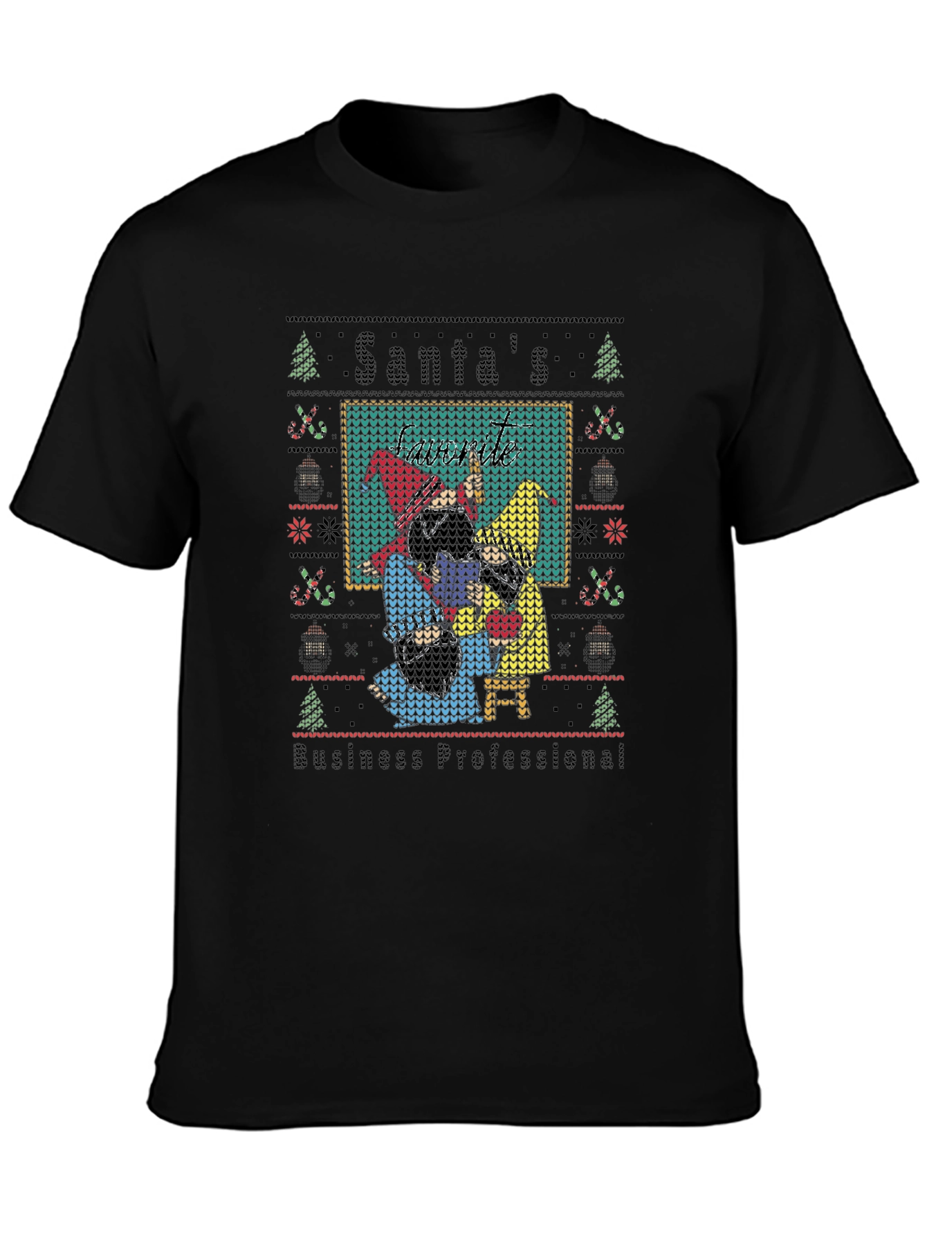 Santas Business Professional Graphic Tee