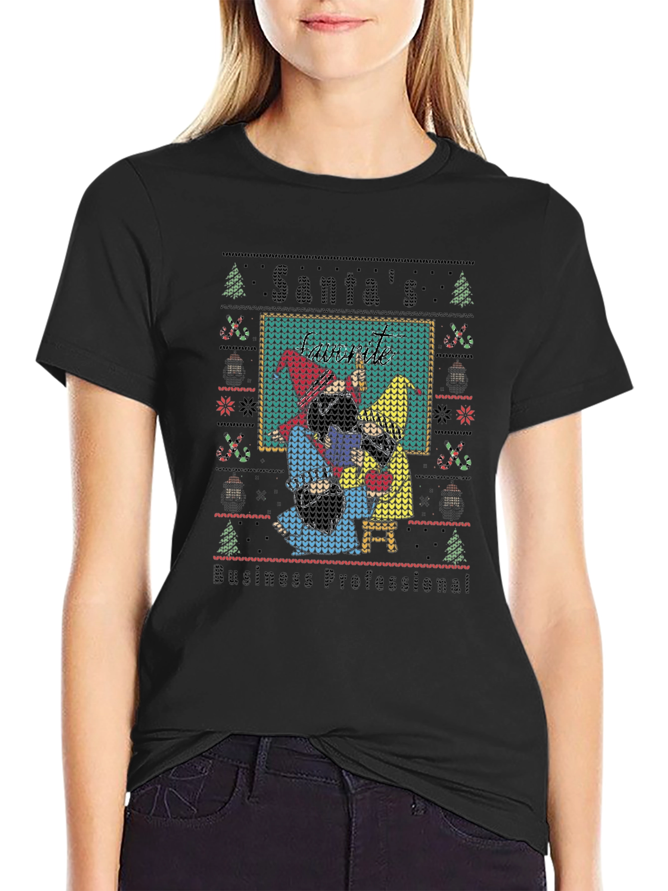 Santas Business Professional Graphic Tee