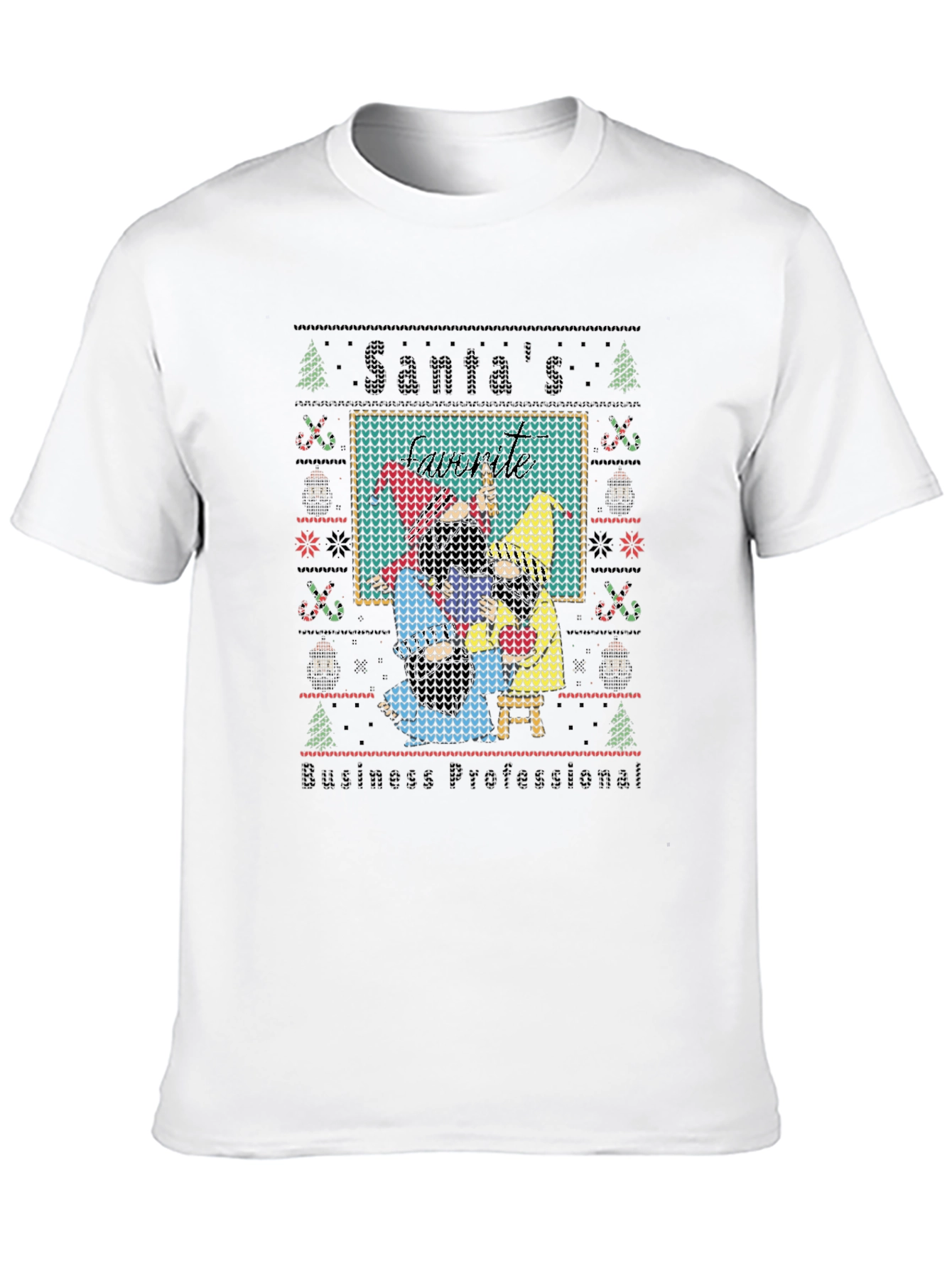 Santas Business Professional Graphic Tee