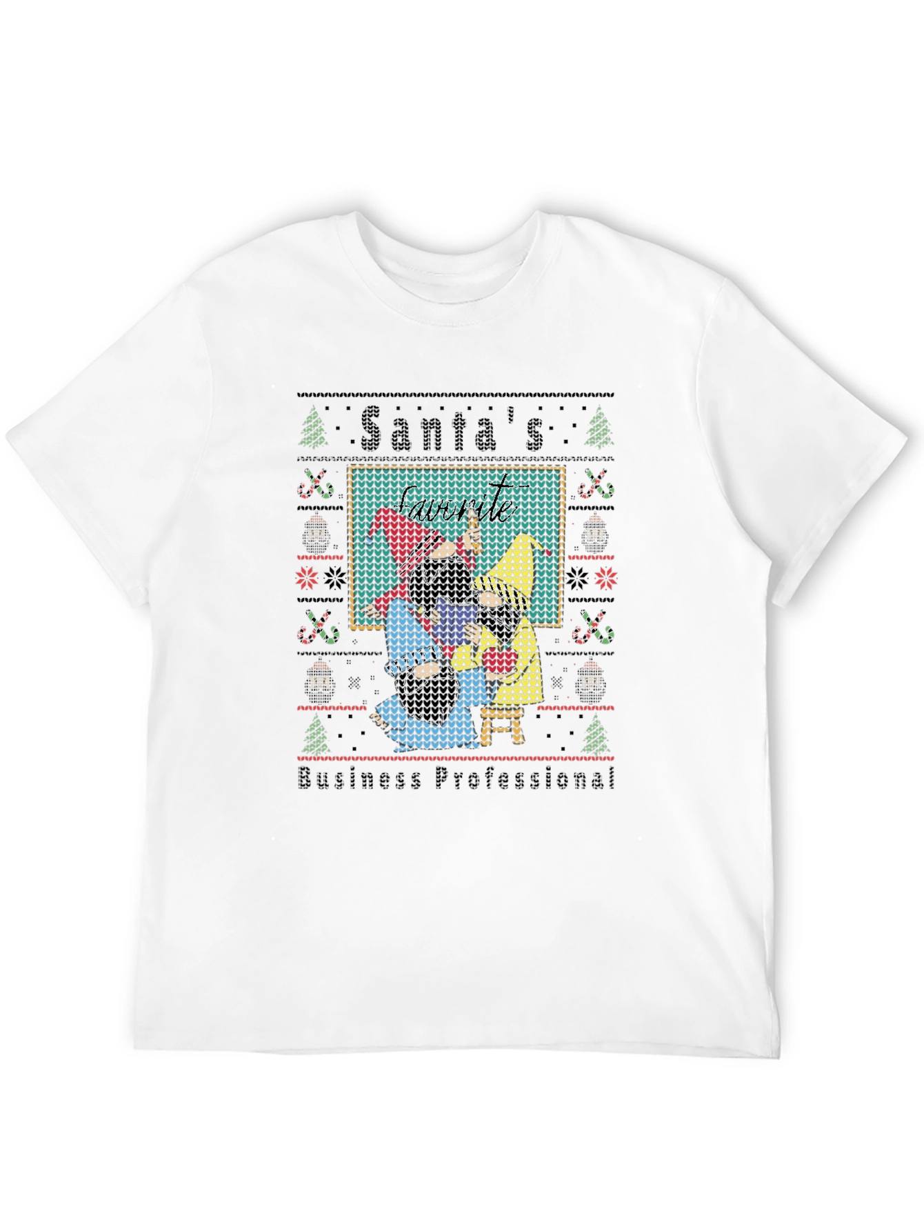 Santas Business Professional Graphic Tee