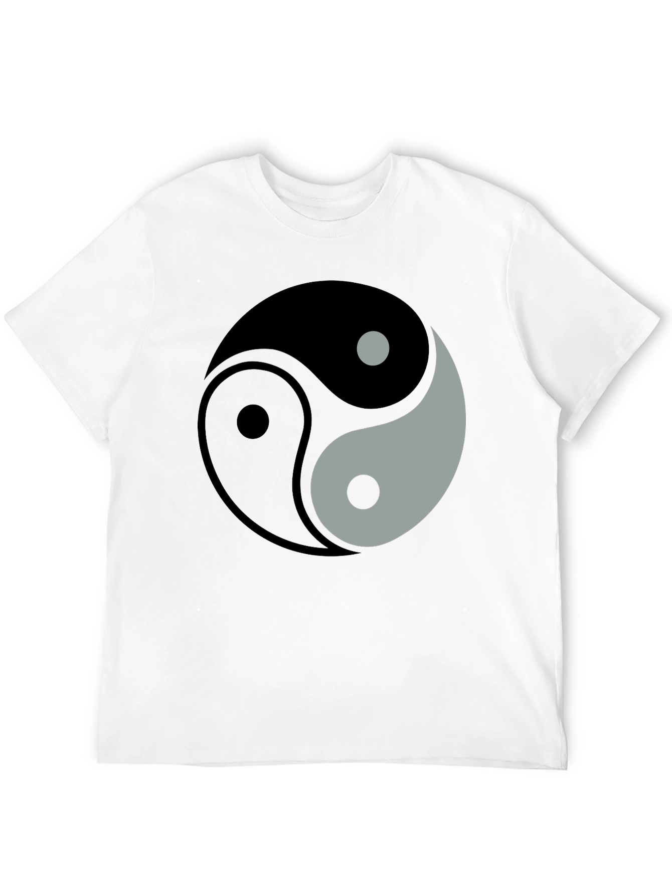 Yin Yang Symbol Graphic T-Shirt - Balance and Harmony