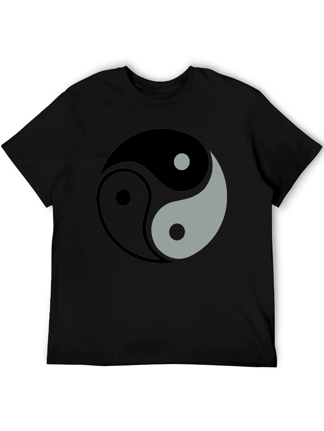 Yin Yang Symbol Graphic T-Shirt - Balance and Harmony