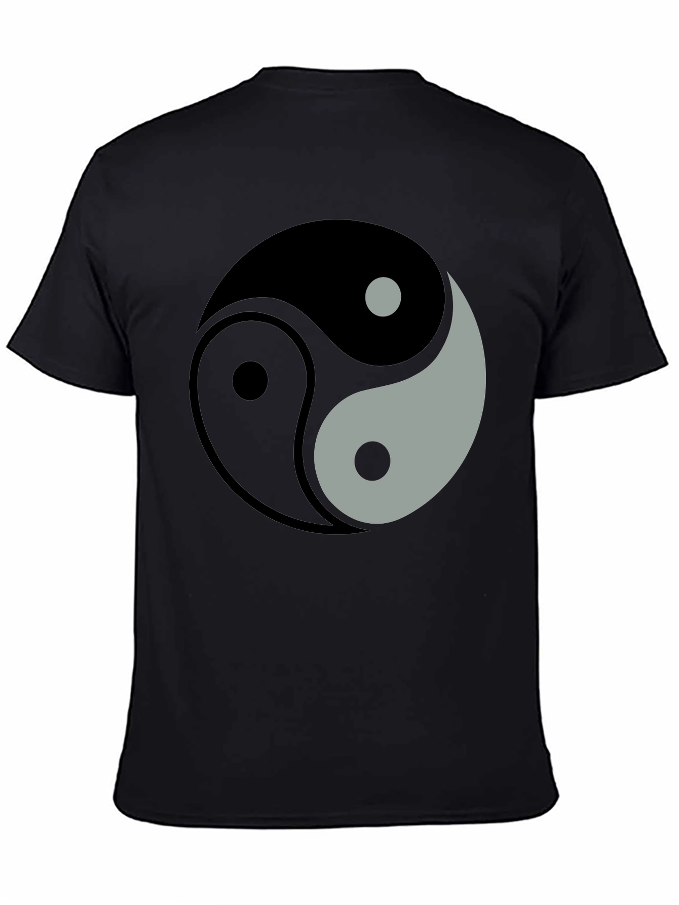 Yin Yang Symbol Graphic T-Shirt - Balance and Harmony