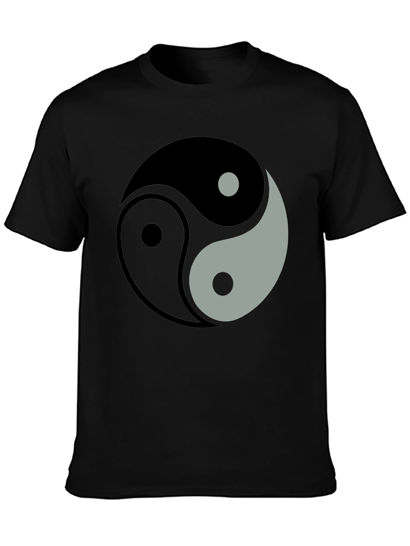 Yin Yang Symbol Graphic T-Shirt - Balance and Harmony