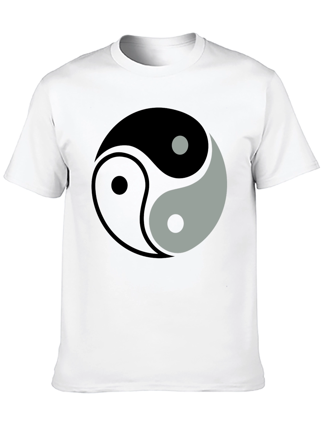 Yin Yang Symbol Graphic T-Shirt - Balance and Harmony